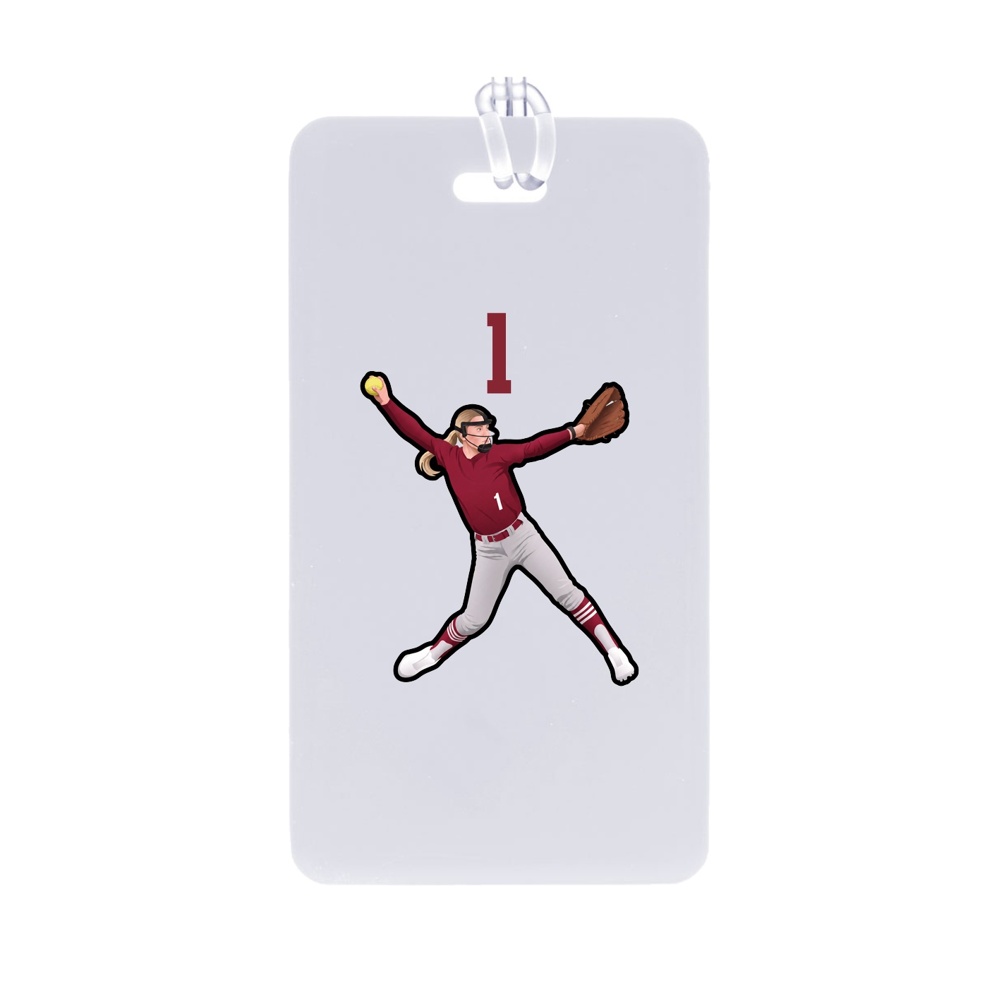 Bag Tag — Number Top in Classic