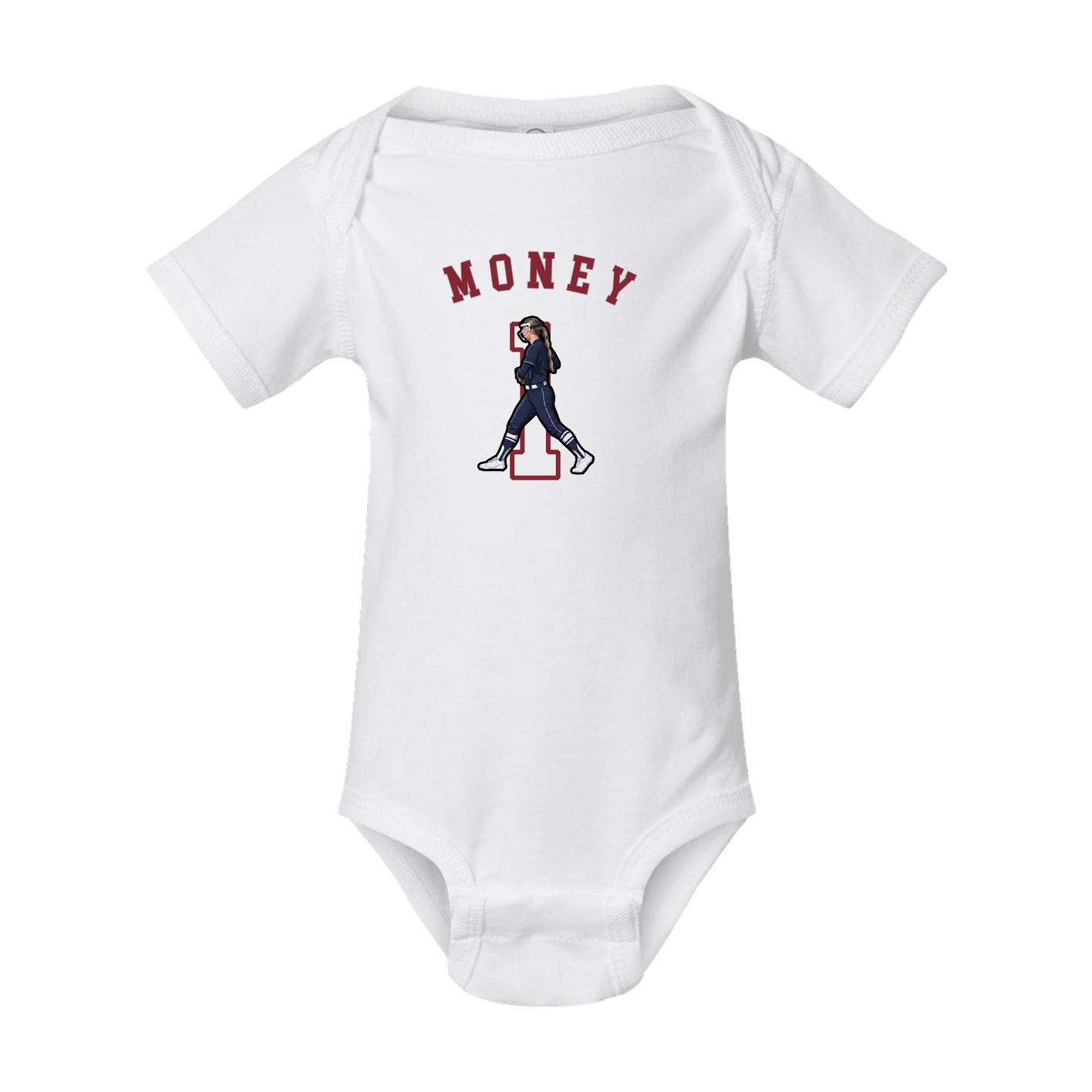 Baby Onesie — Shirsey Arch in White