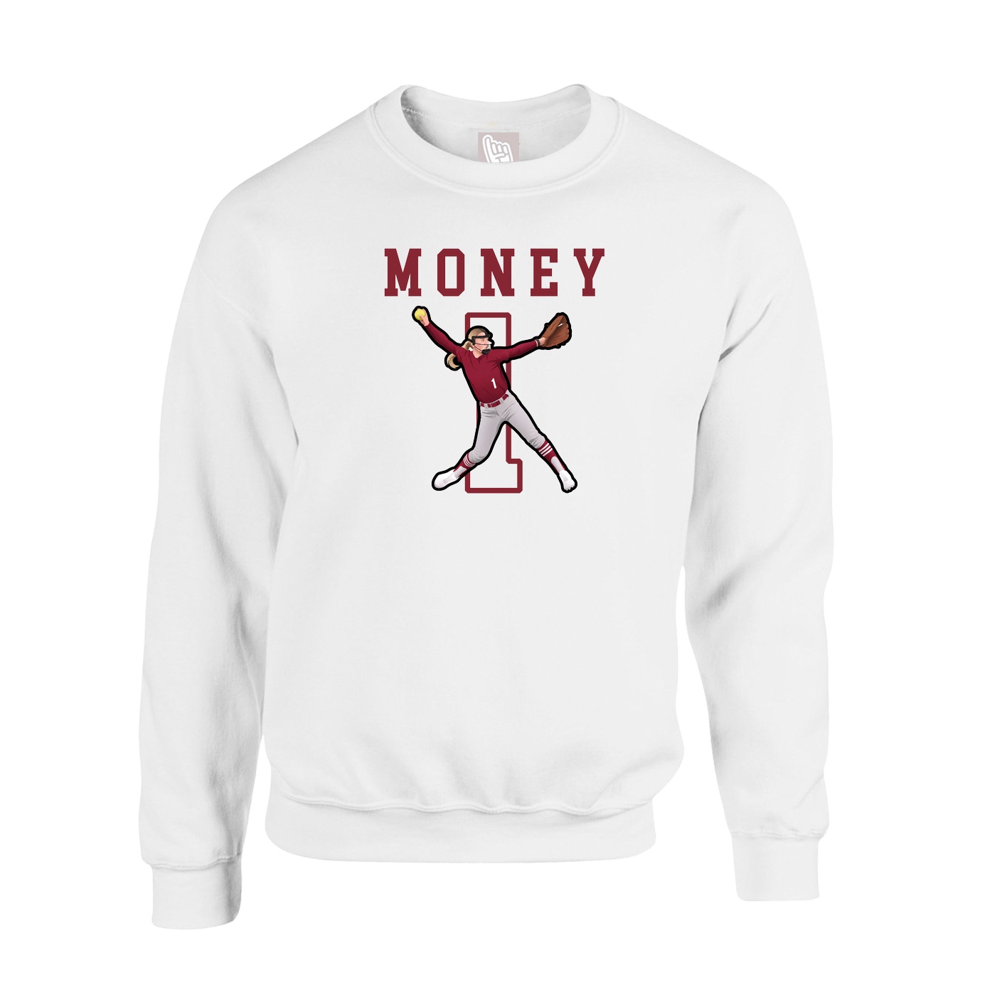 Fleece Crew — Shirsey in White