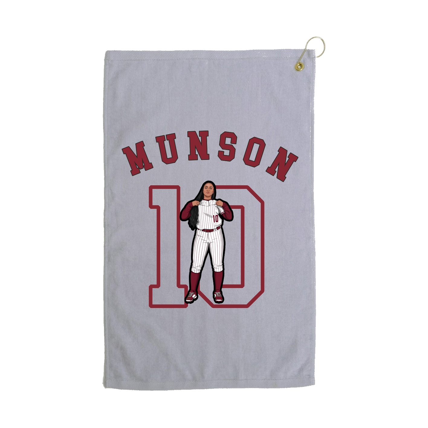 Golf Towel — Shirsey Arch in Grey