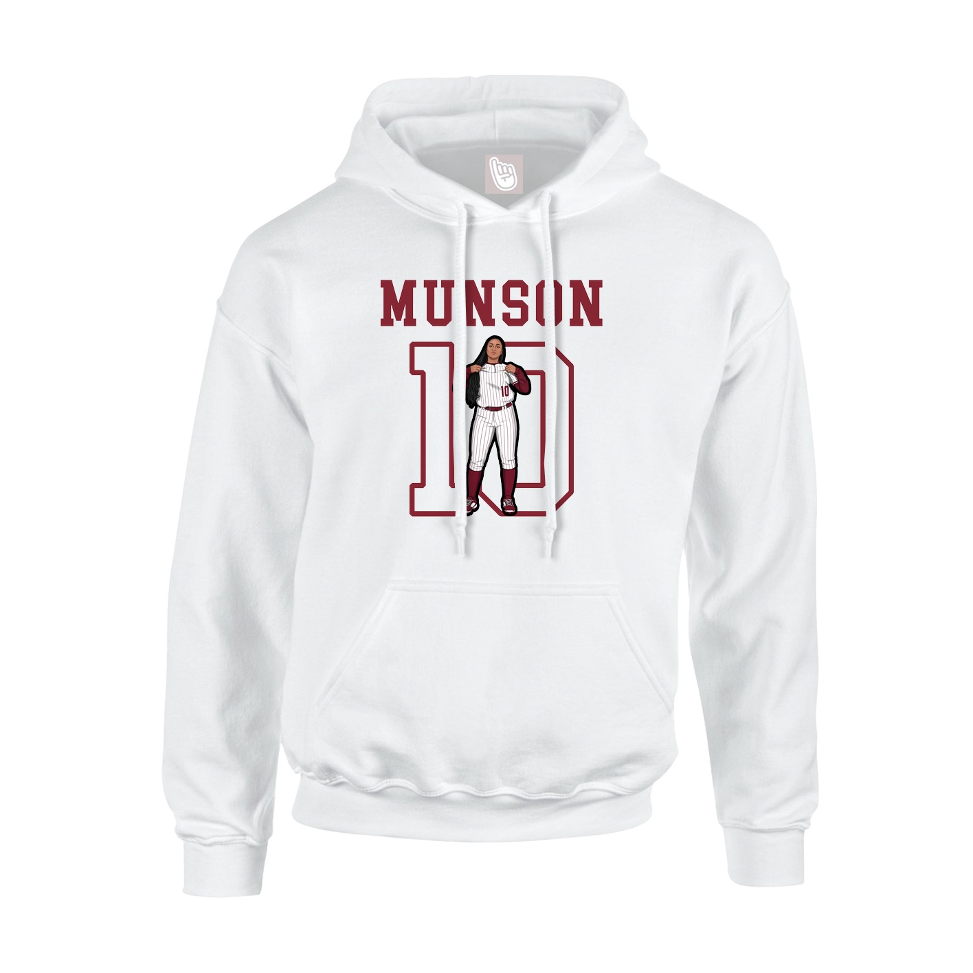 Youth Hoodie — Shirsey in White