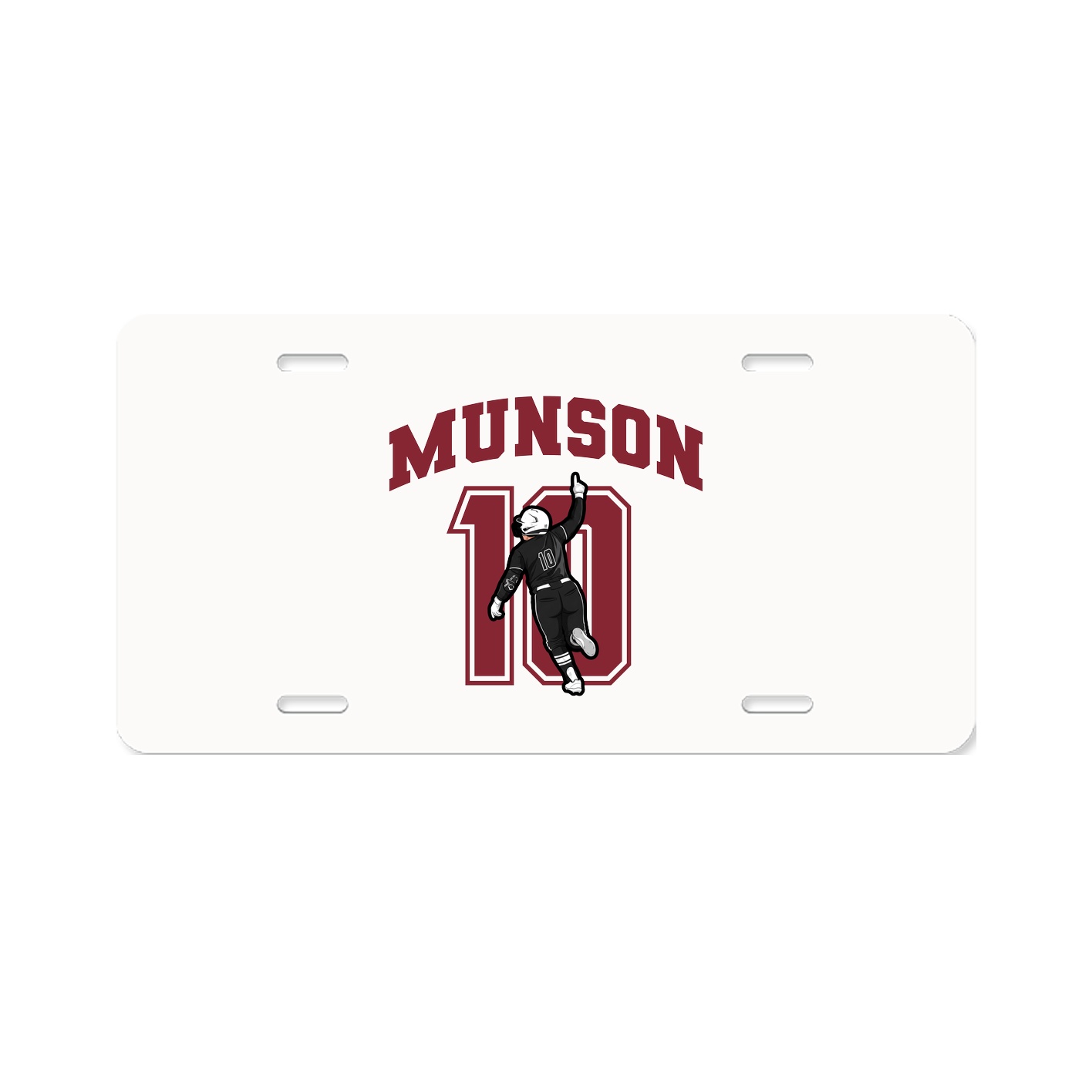 License Plate — Number in Classic