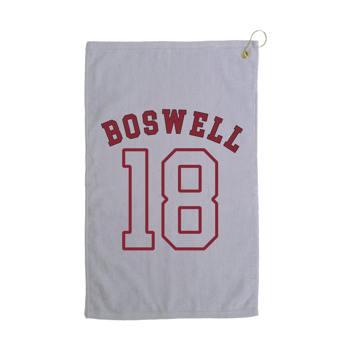 Golf Towel — Shirsey Arch in Grey