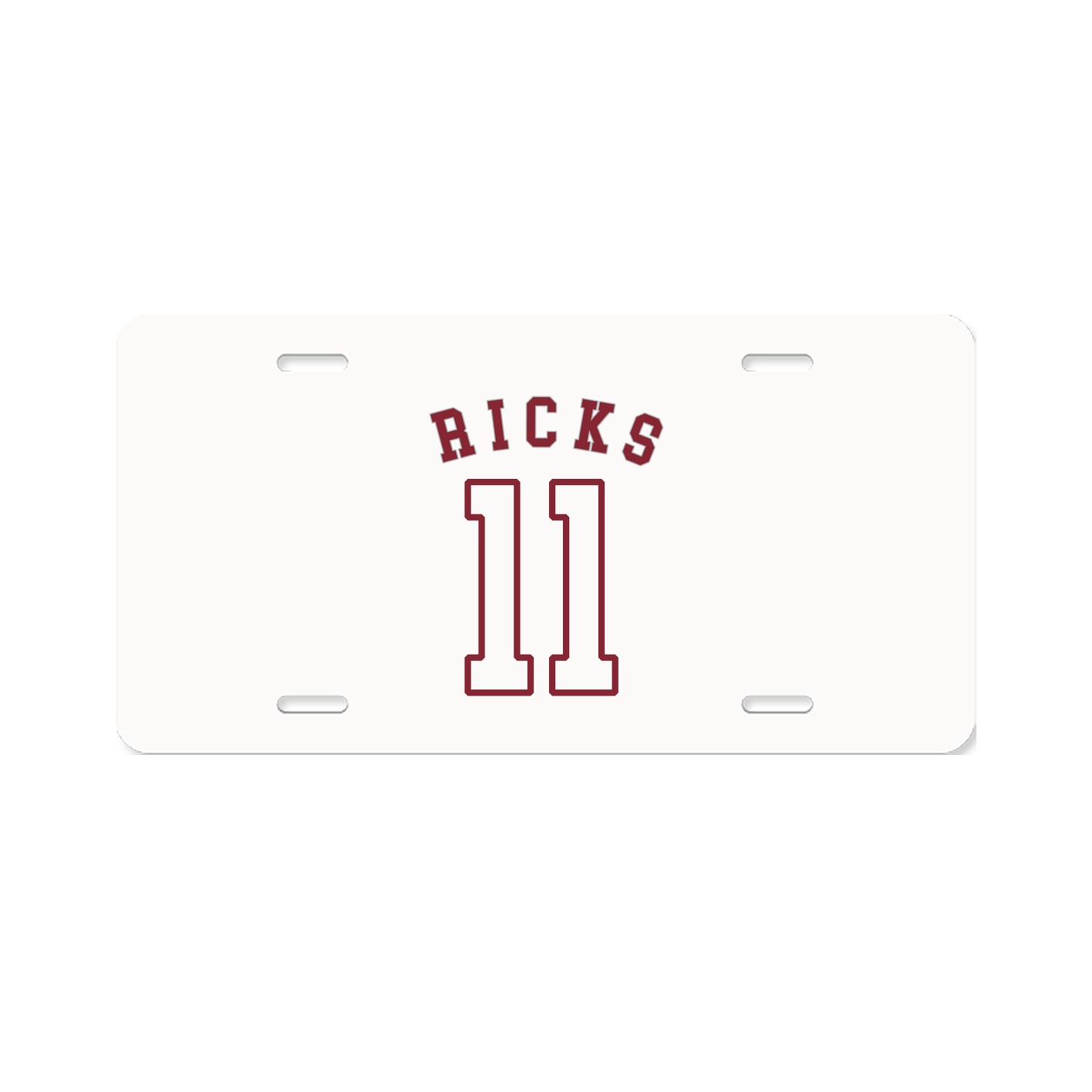 License Plate — Shirsey Arch in Classic
