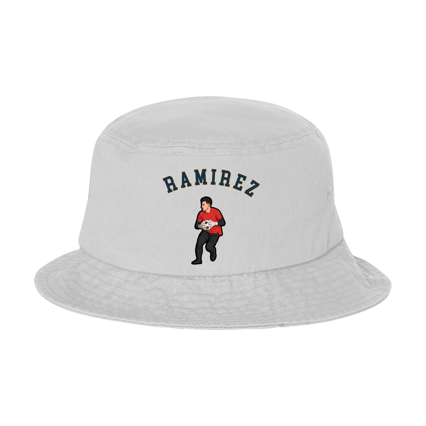 Bucket Cap — Shirsey Arch in White