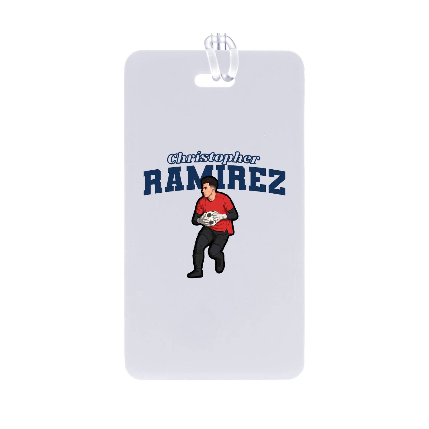 Bag Tag — Name Arch in Classic