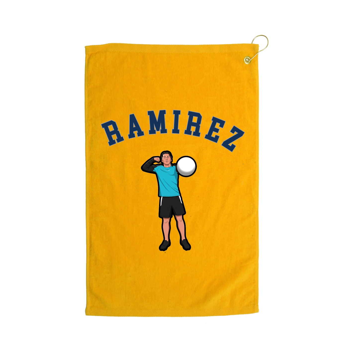Golf Towel — Shirsey Arch in Gold