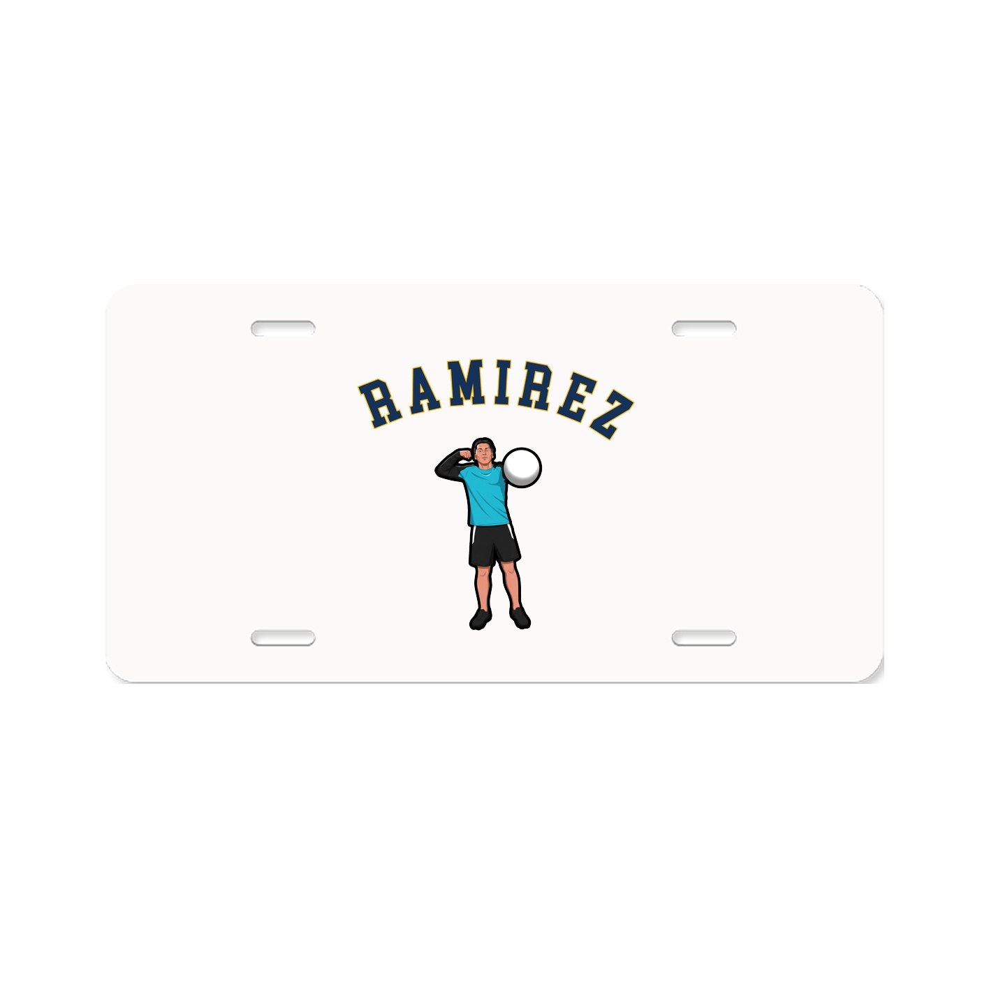 License Plate — Shirsey Arch in Classic