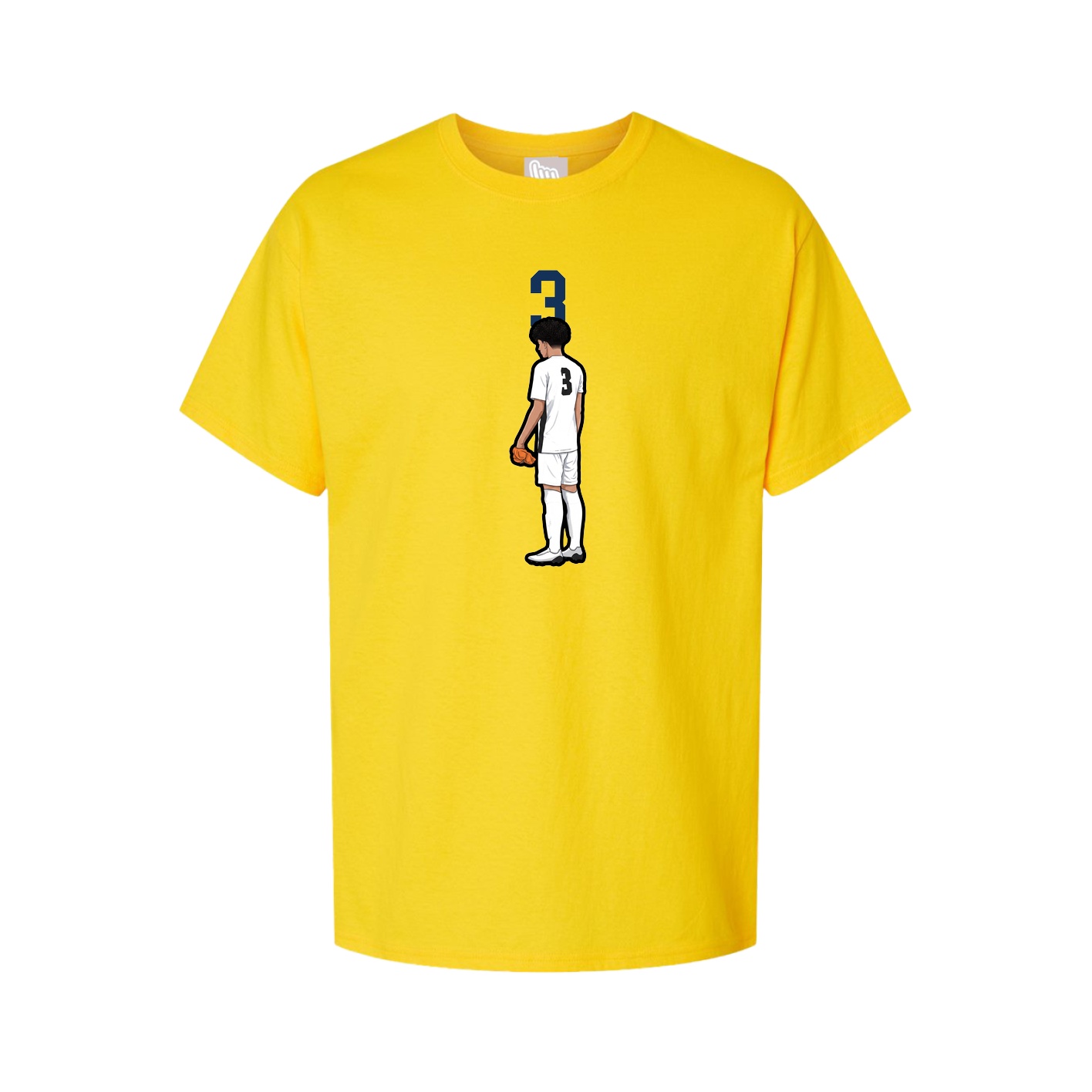 Tee — Number Top in Gold