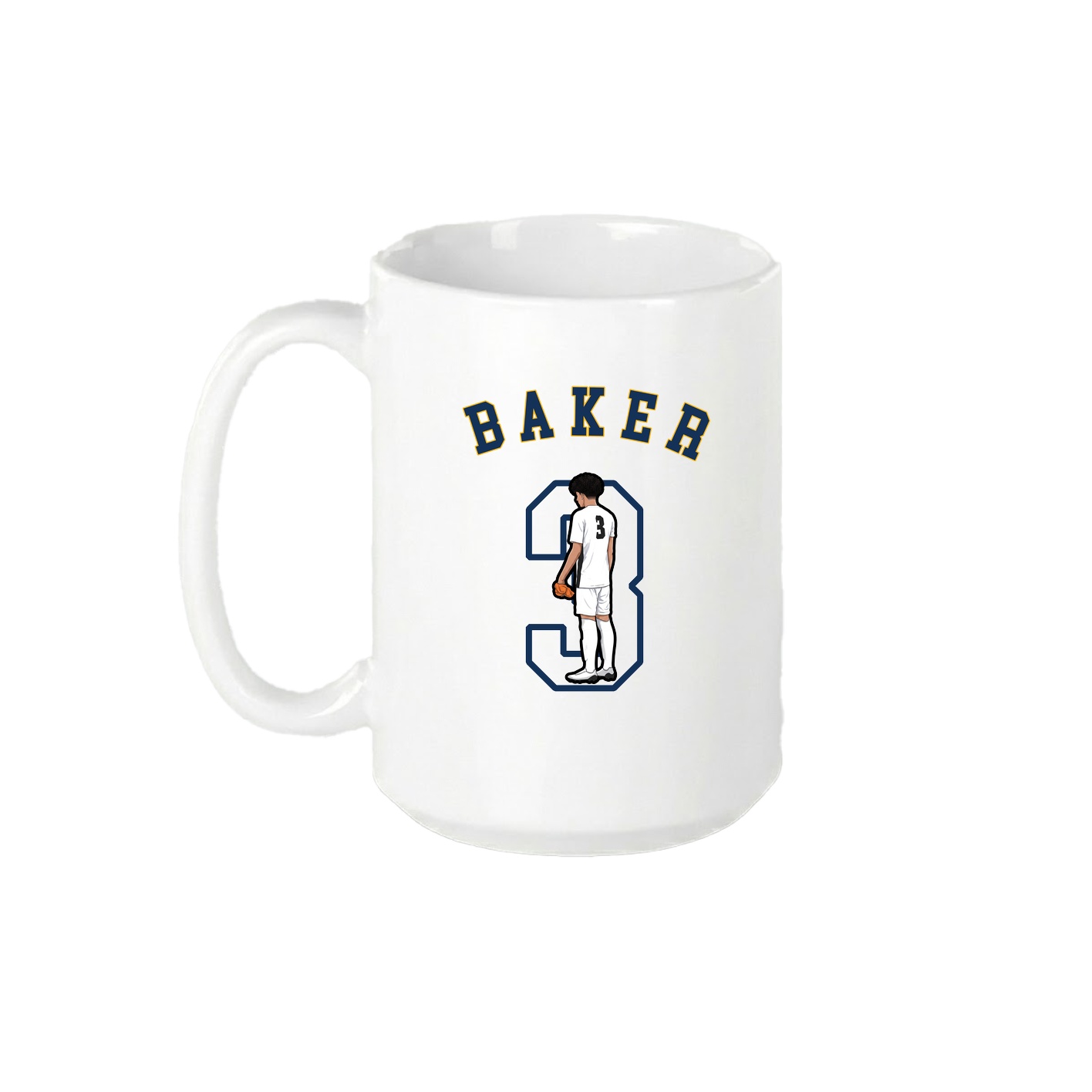 15oz Coffee Mug — Shirsey Arch in White