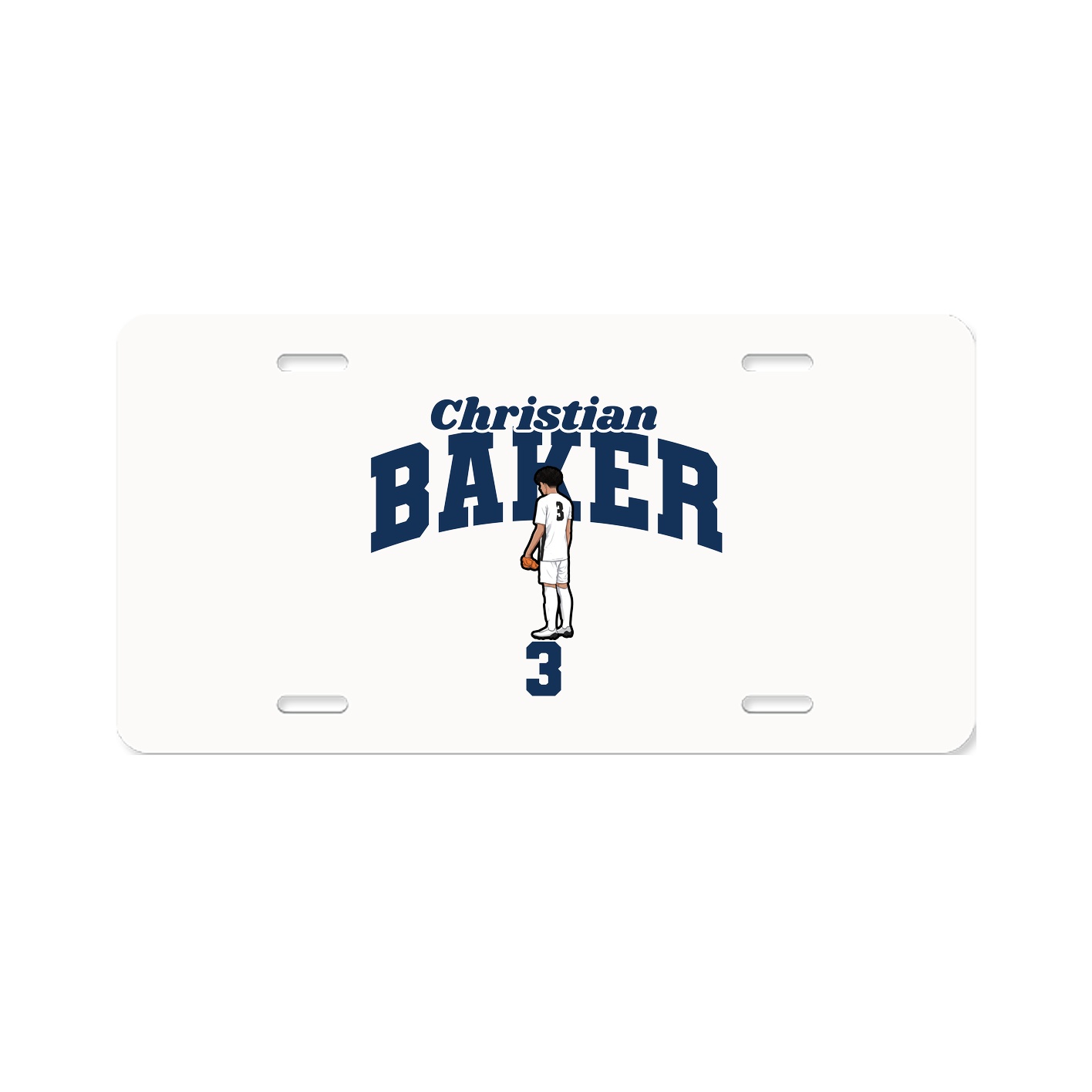 License Plate — Signature Arch in Classic