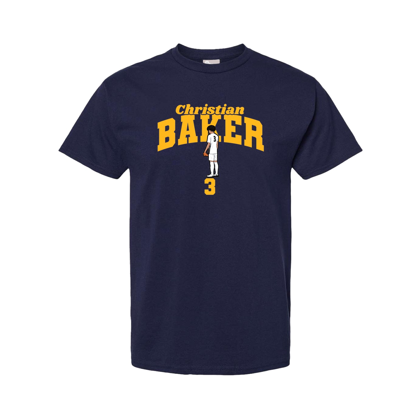 Tee — Signature Arch in Navy
