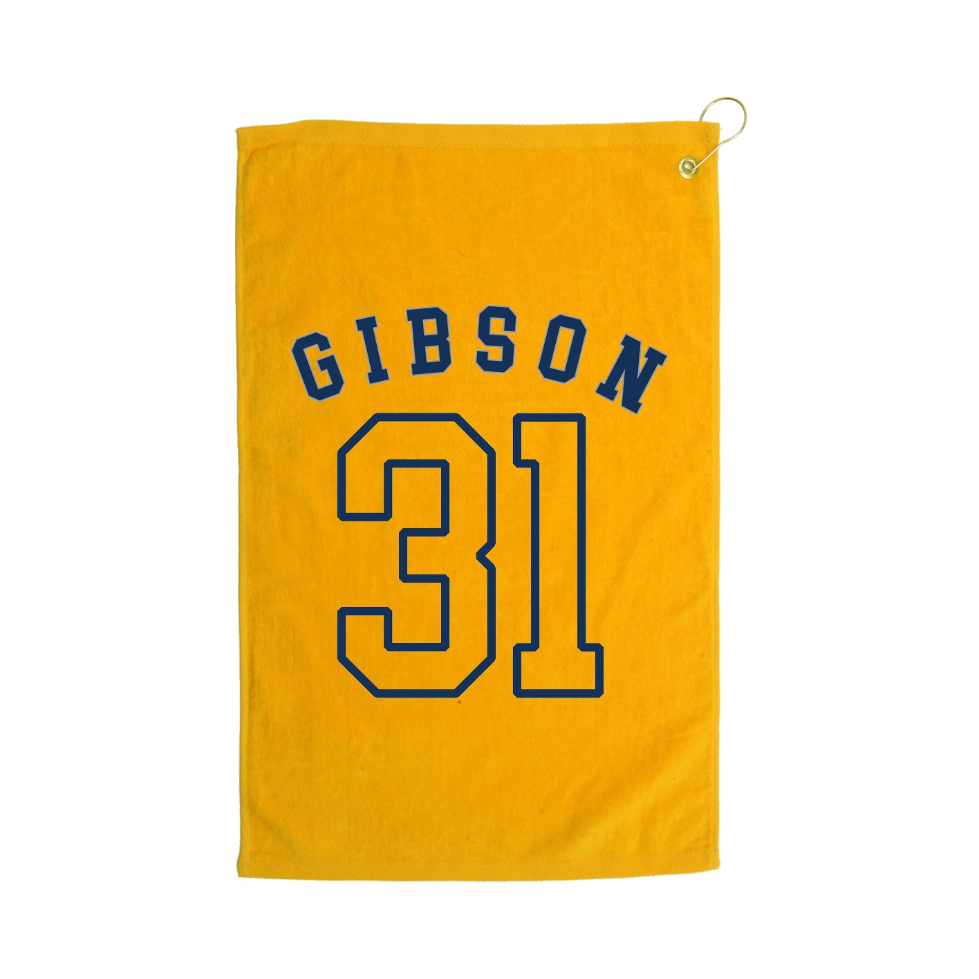 Golf Towel — Shirsey Arch in Gold