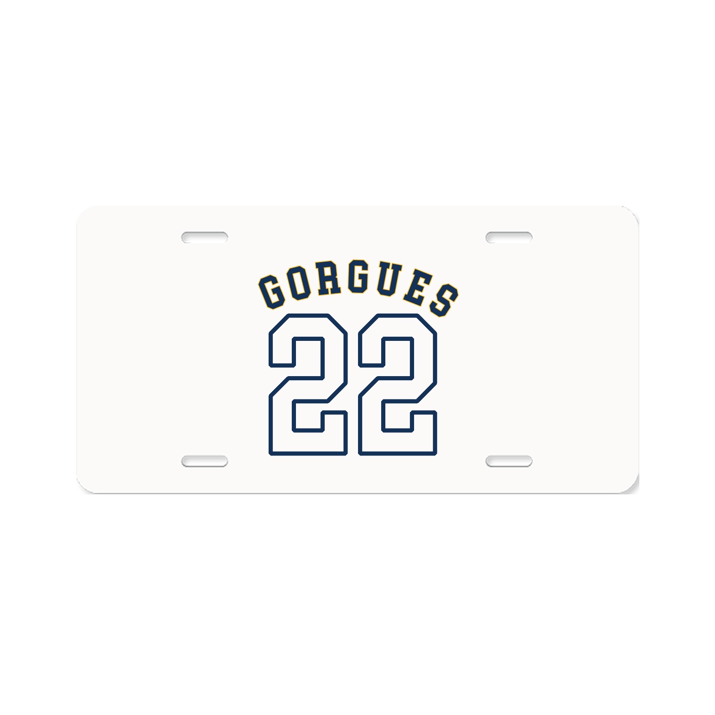 License Plate — Shirsey Arch in Classic