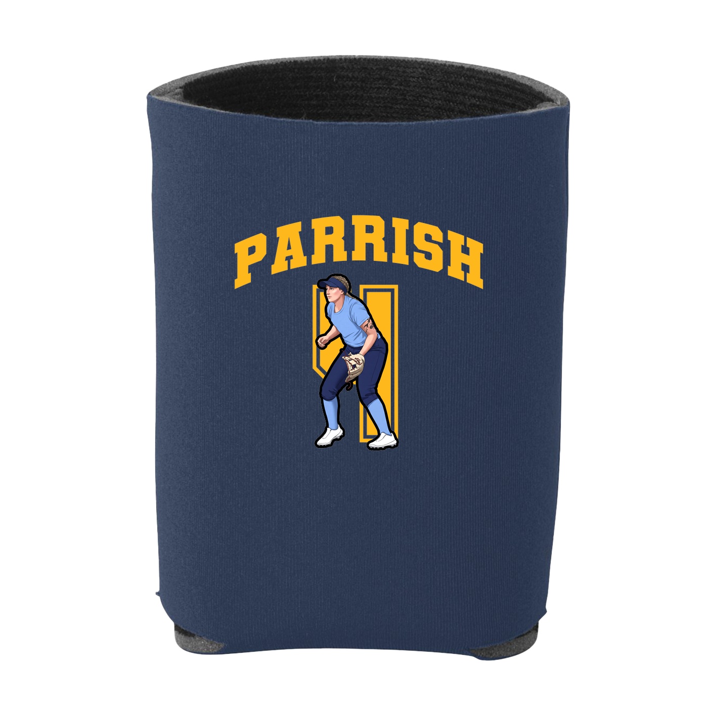 Can Holder — Number in Navy