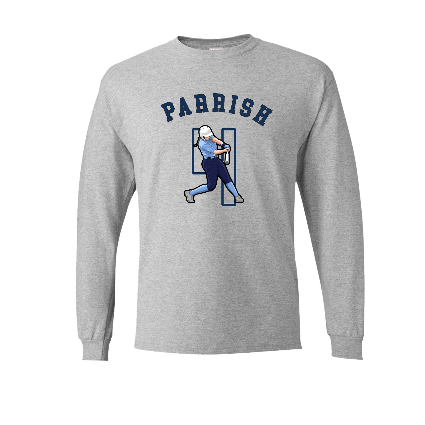 Long Sleeve Tee — Shirsey Arch in Grey