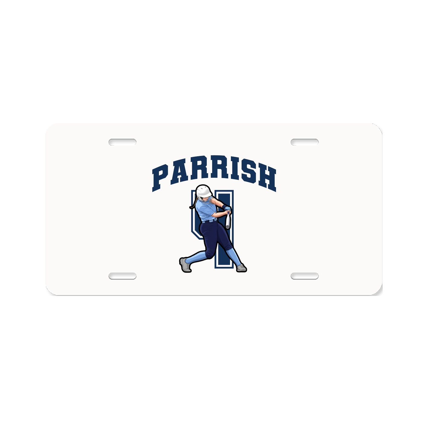 License Plate — Number in Classic