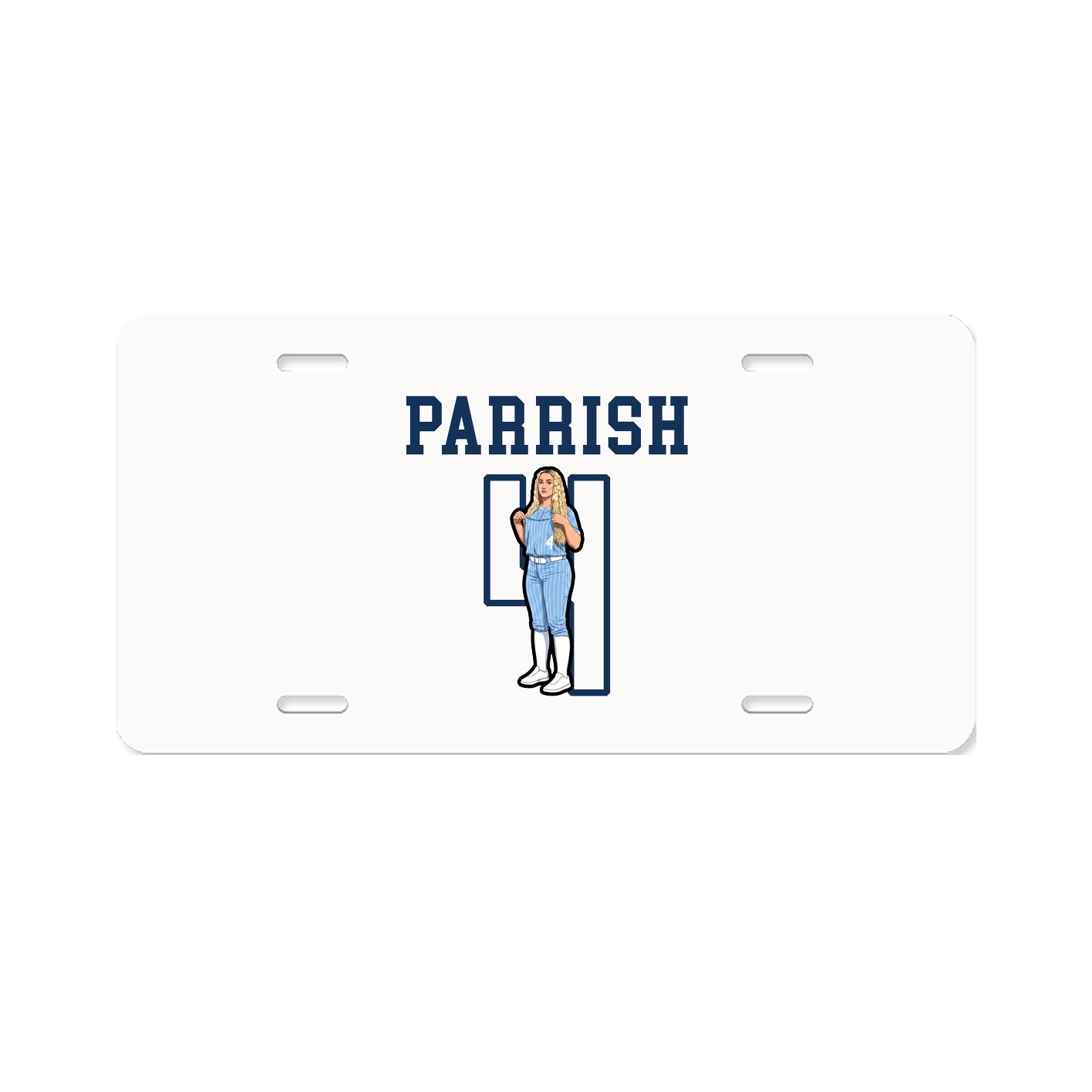 License Plate — Shirsey in Classic