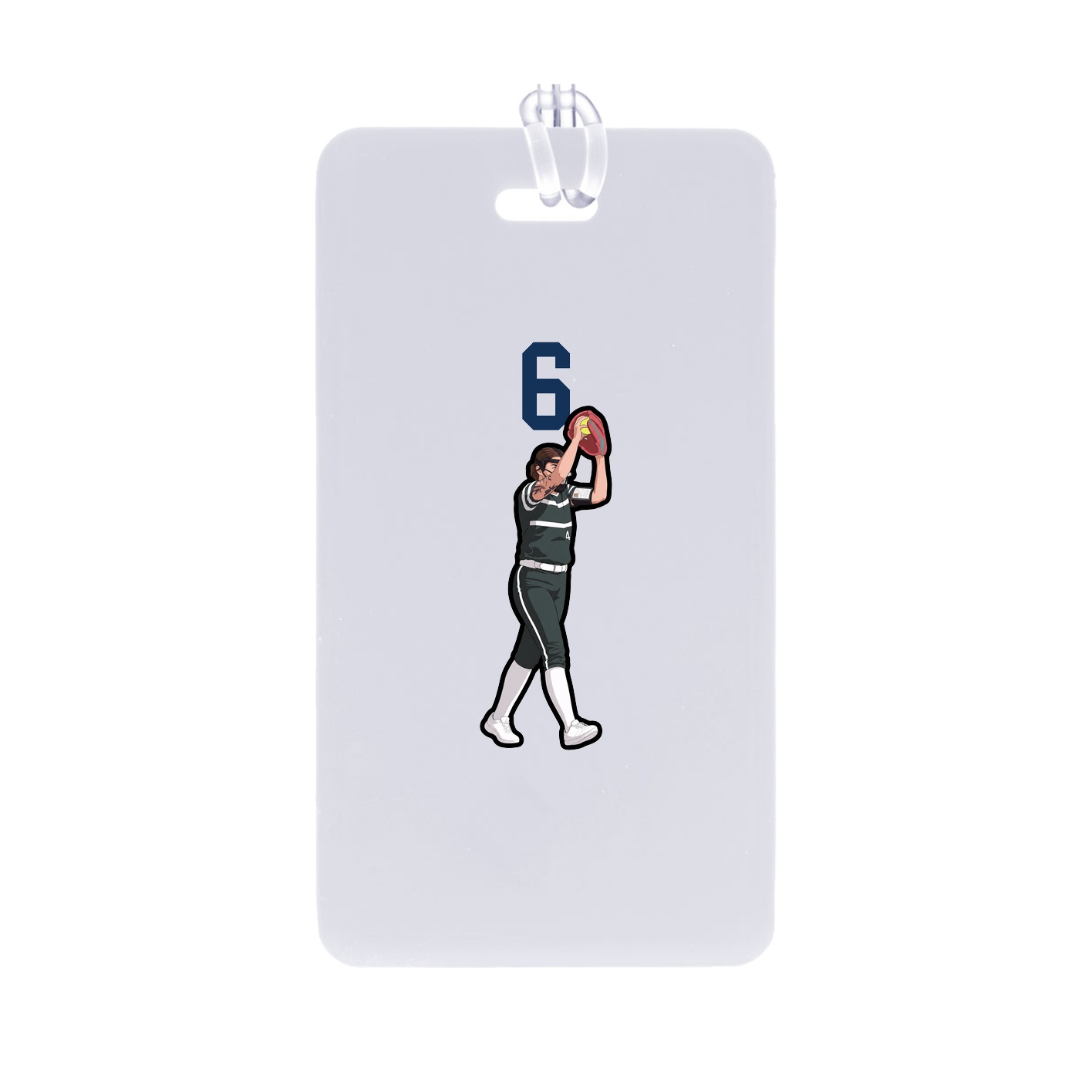 Bag Tag — Number Top in Classic