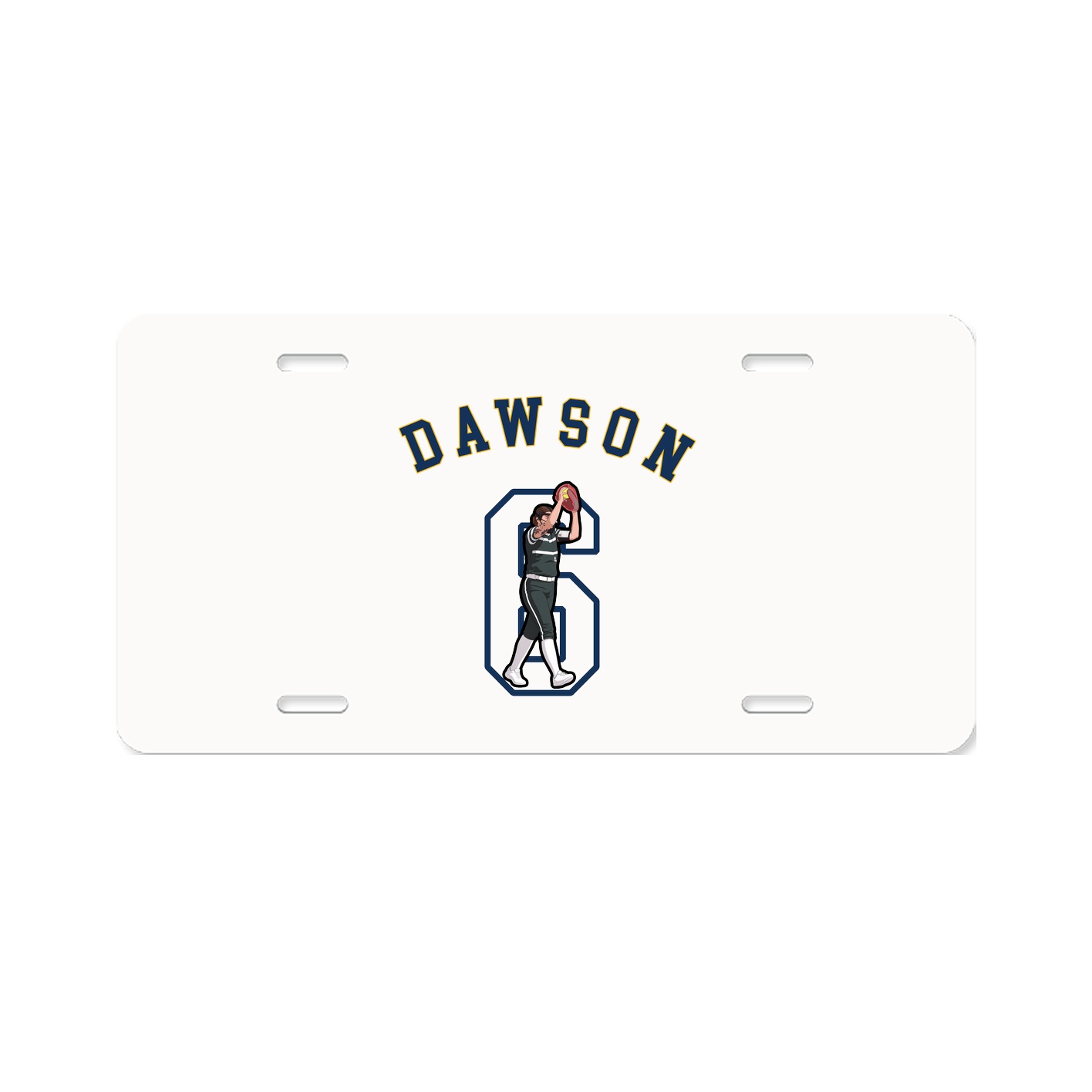 License Plate — Shirsey Arch in Classic