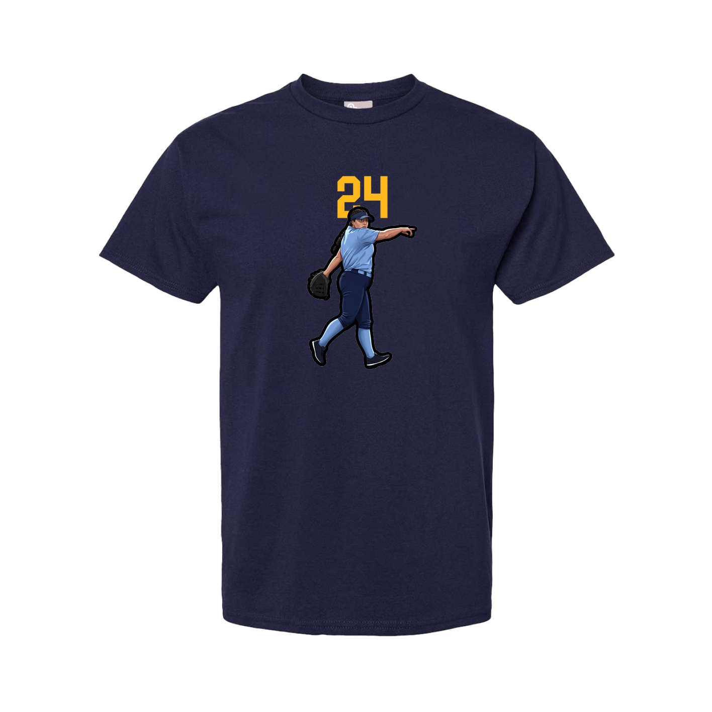 Youth Tee — Classic in Navy