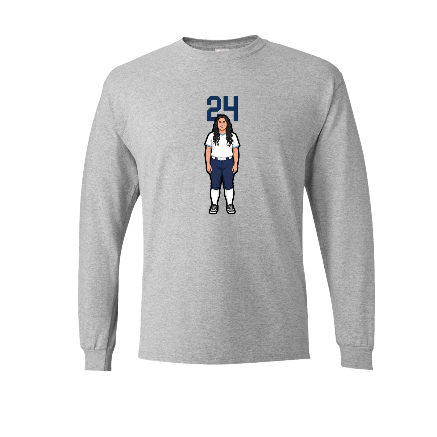Long Sleeve Tee — Classic in Grey