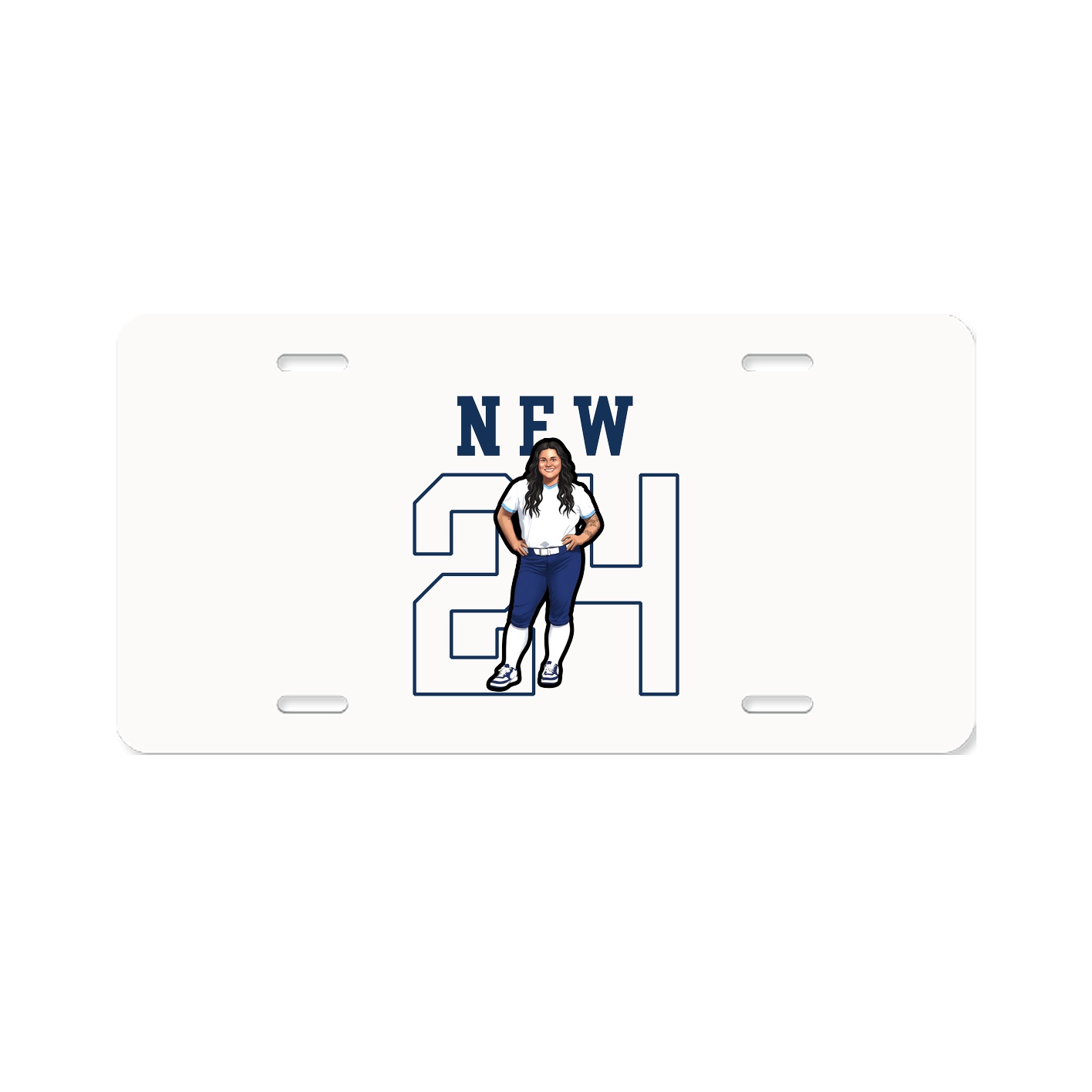 Aluminum License Plate