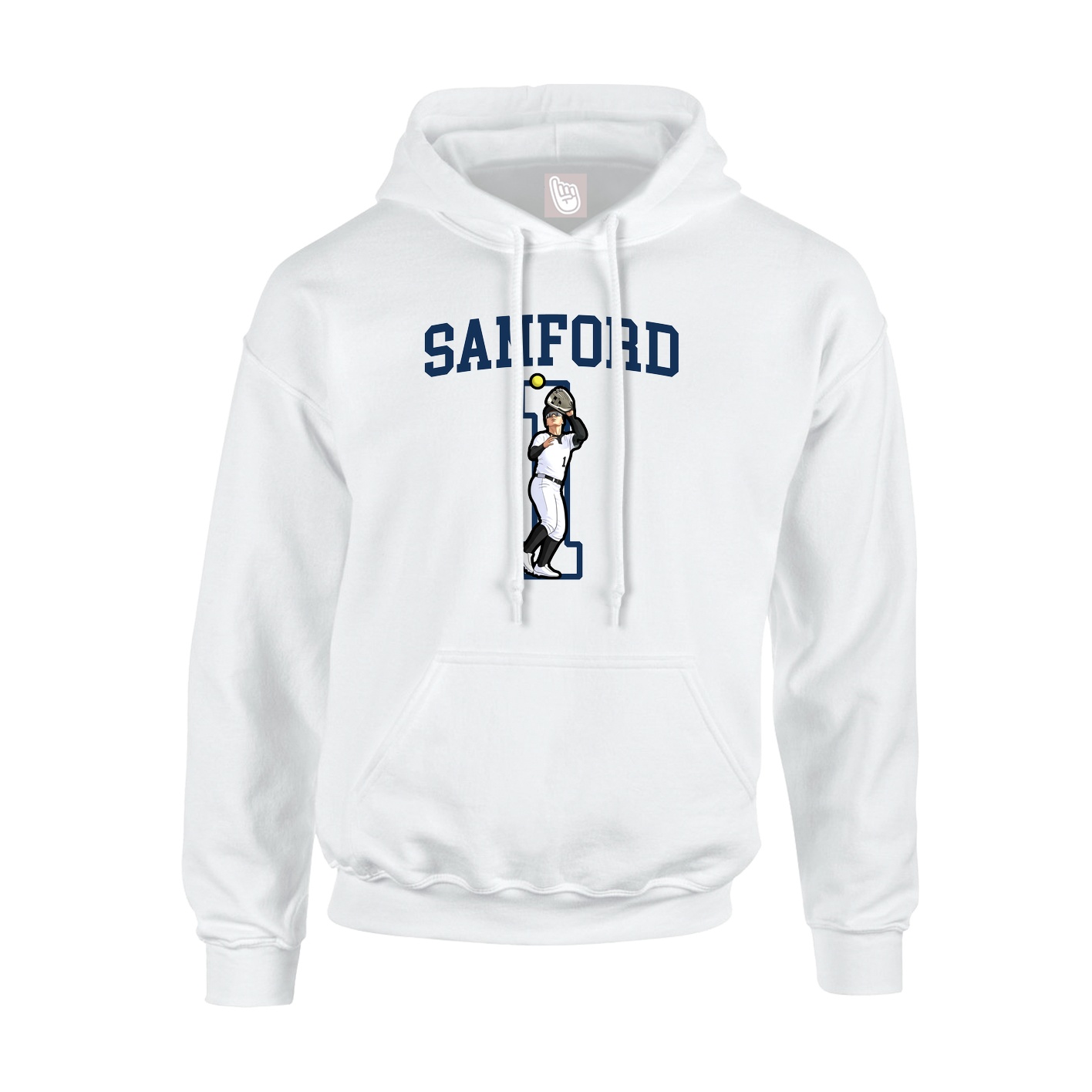 Youth Hoodie — Shirsey in White