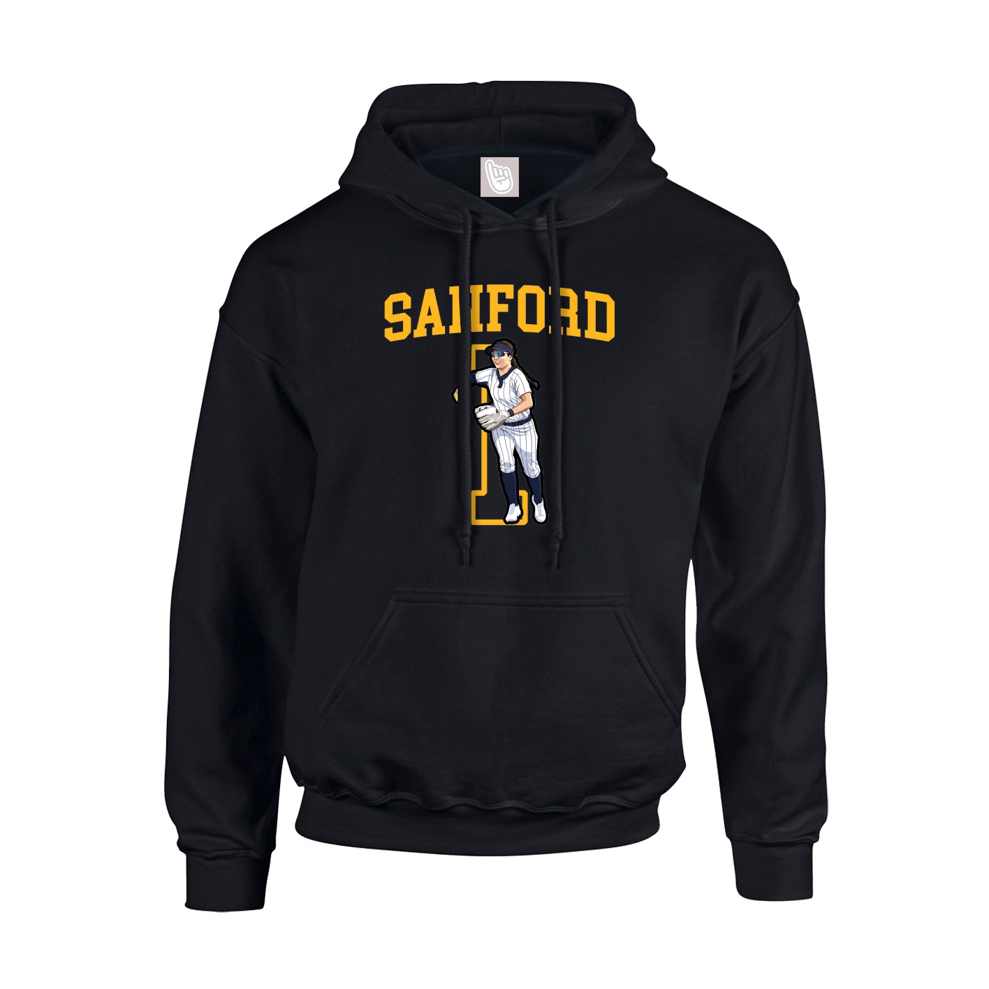 Hoodie — Shirsey in Black