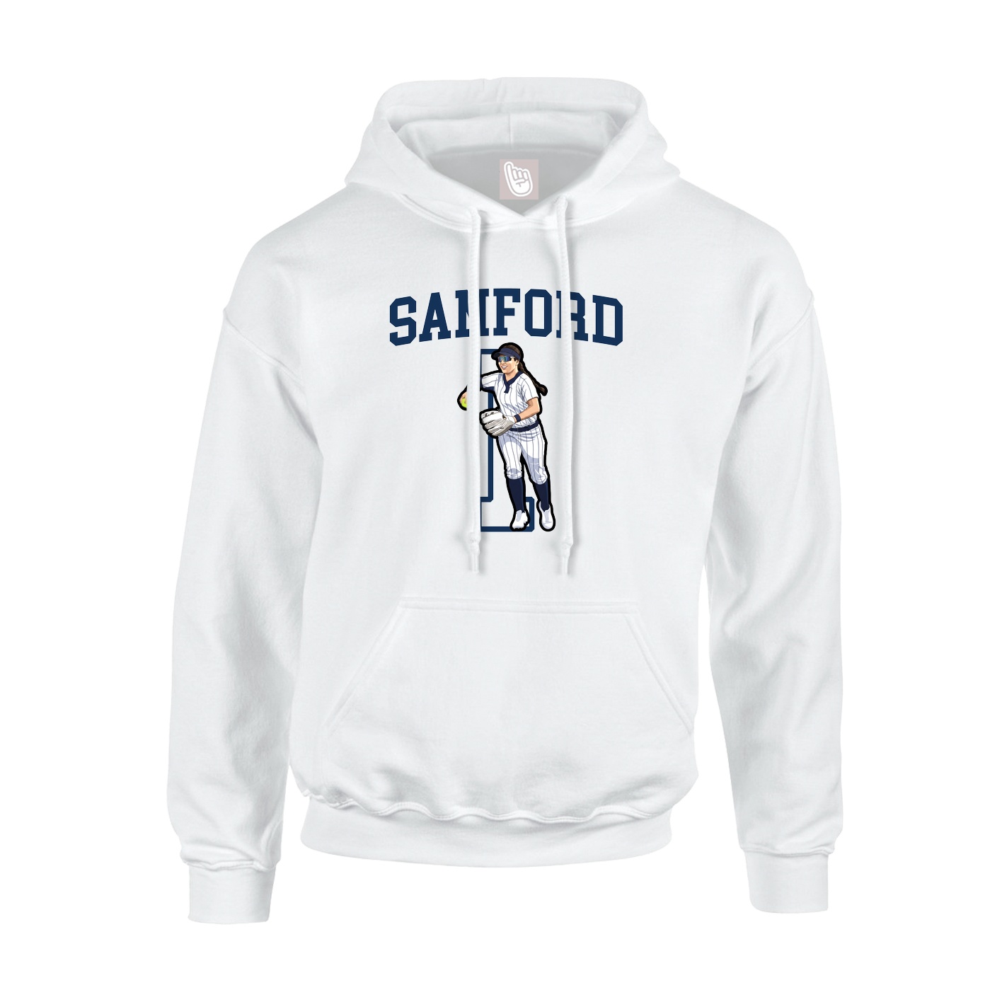 Youth Hoodie — Shirsey in White
