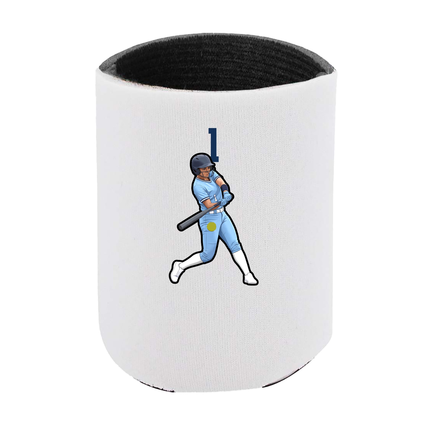 Can Holder — Number Top in White