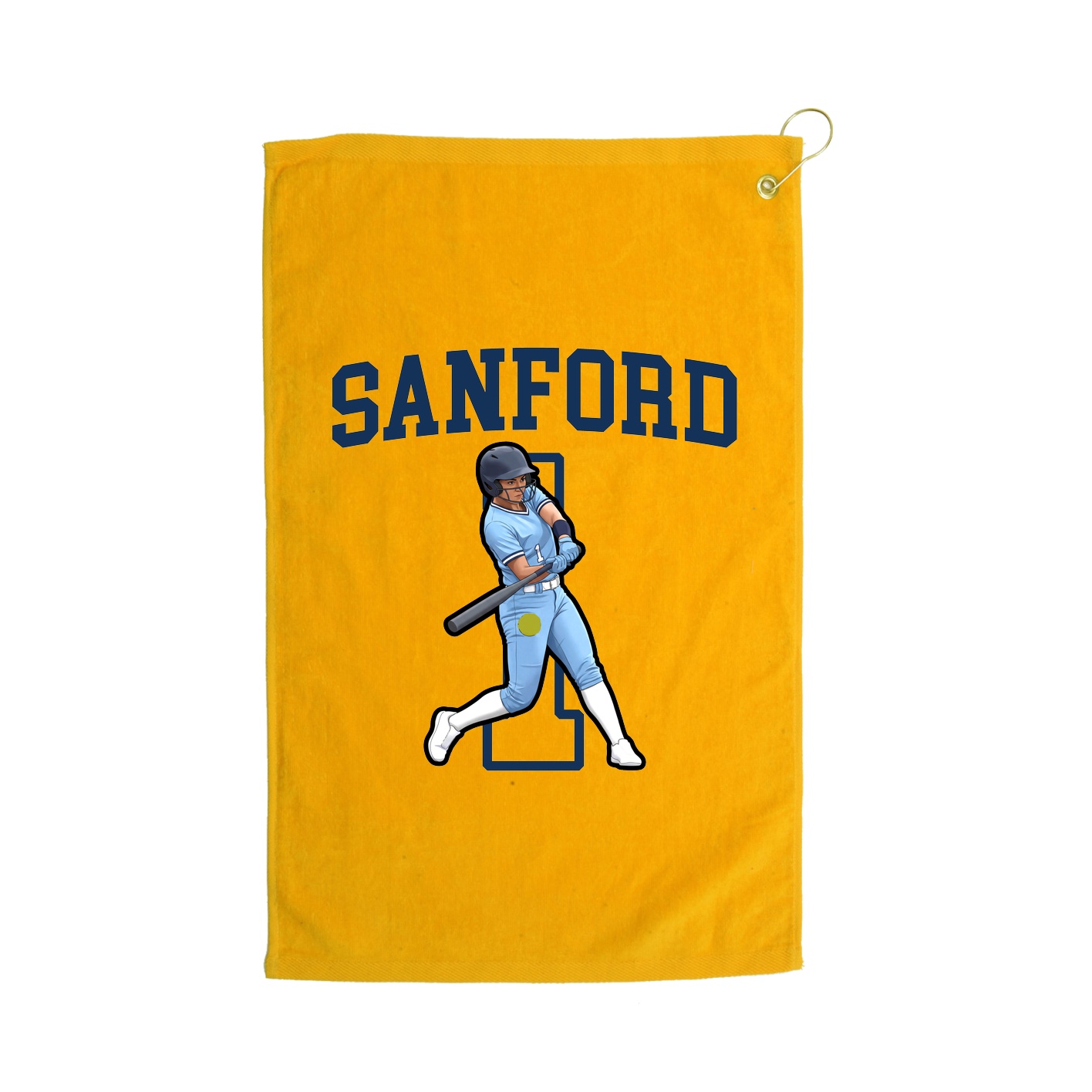 Golf Towel — Shirsey in Gold