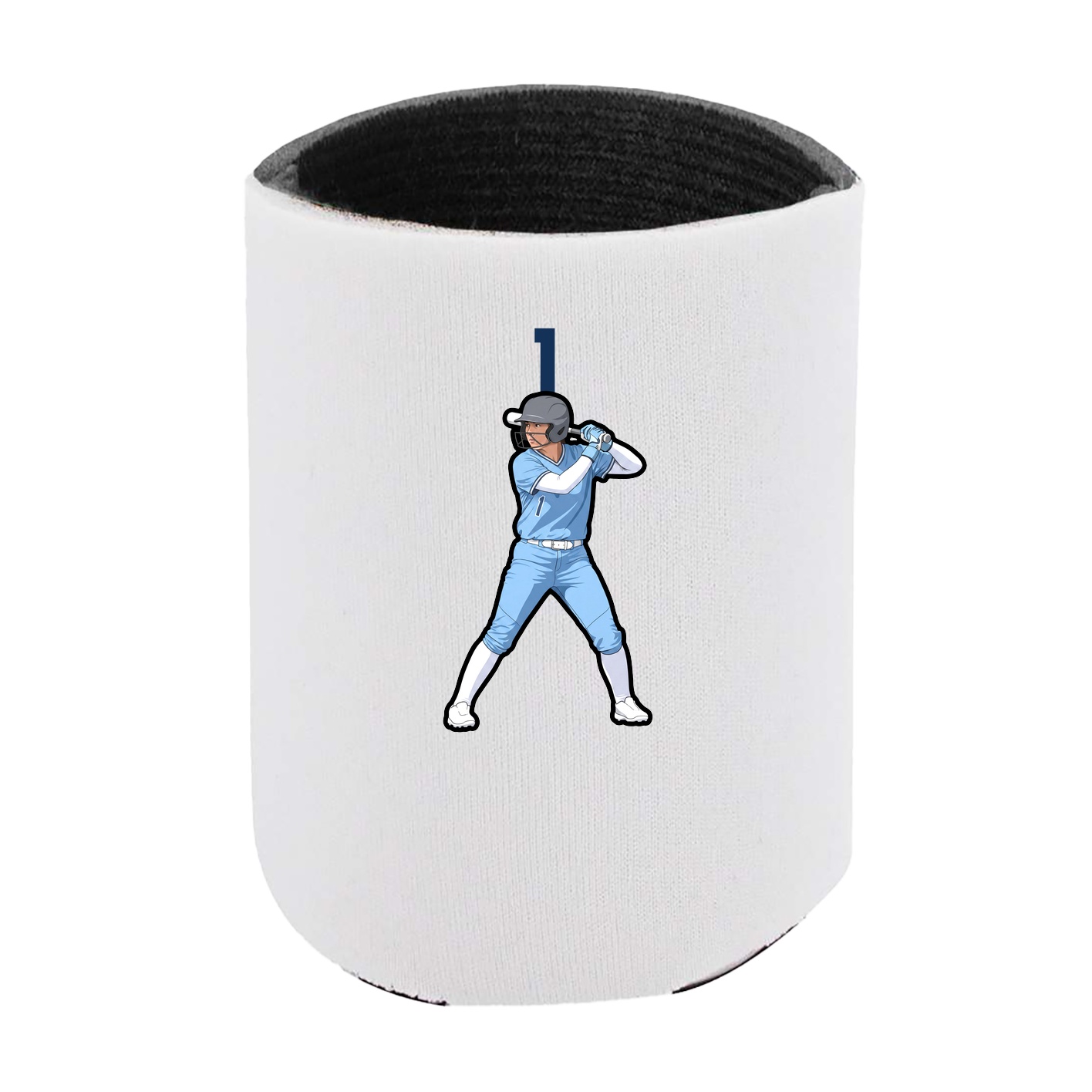 Can Holder — Number Top in White