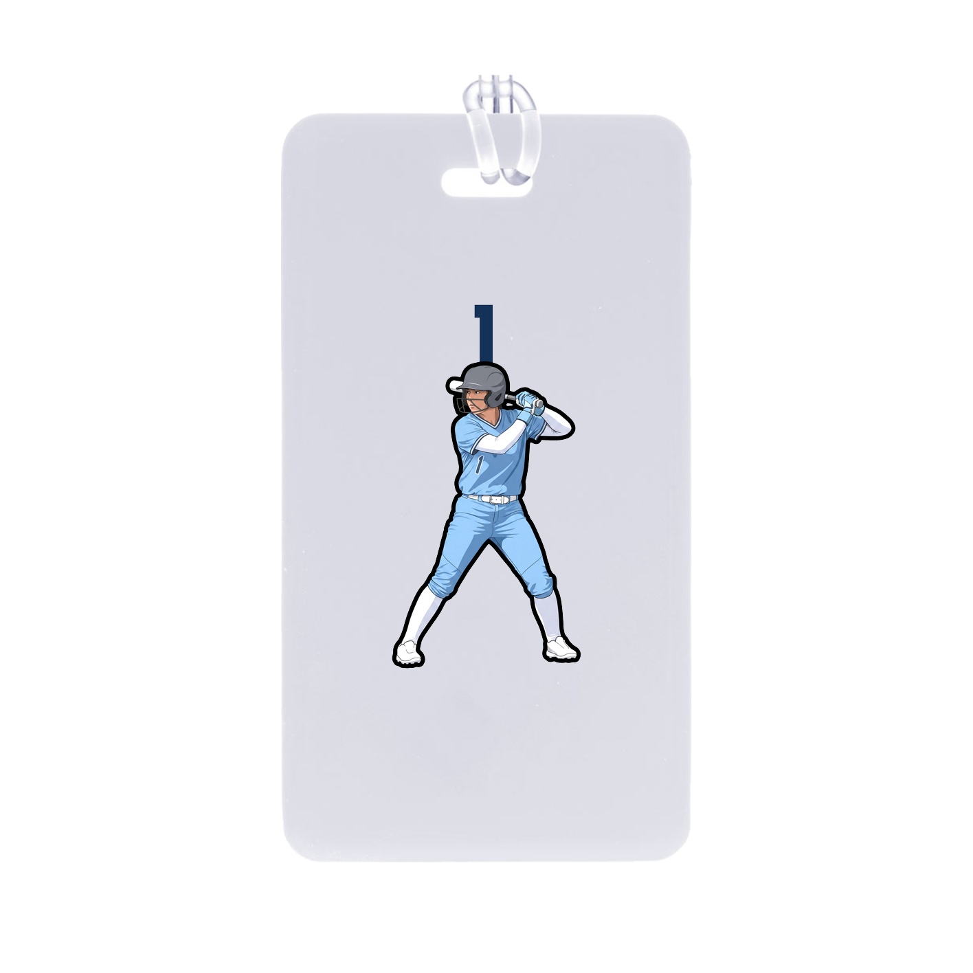 Bag Tag — Number Top in Classic
