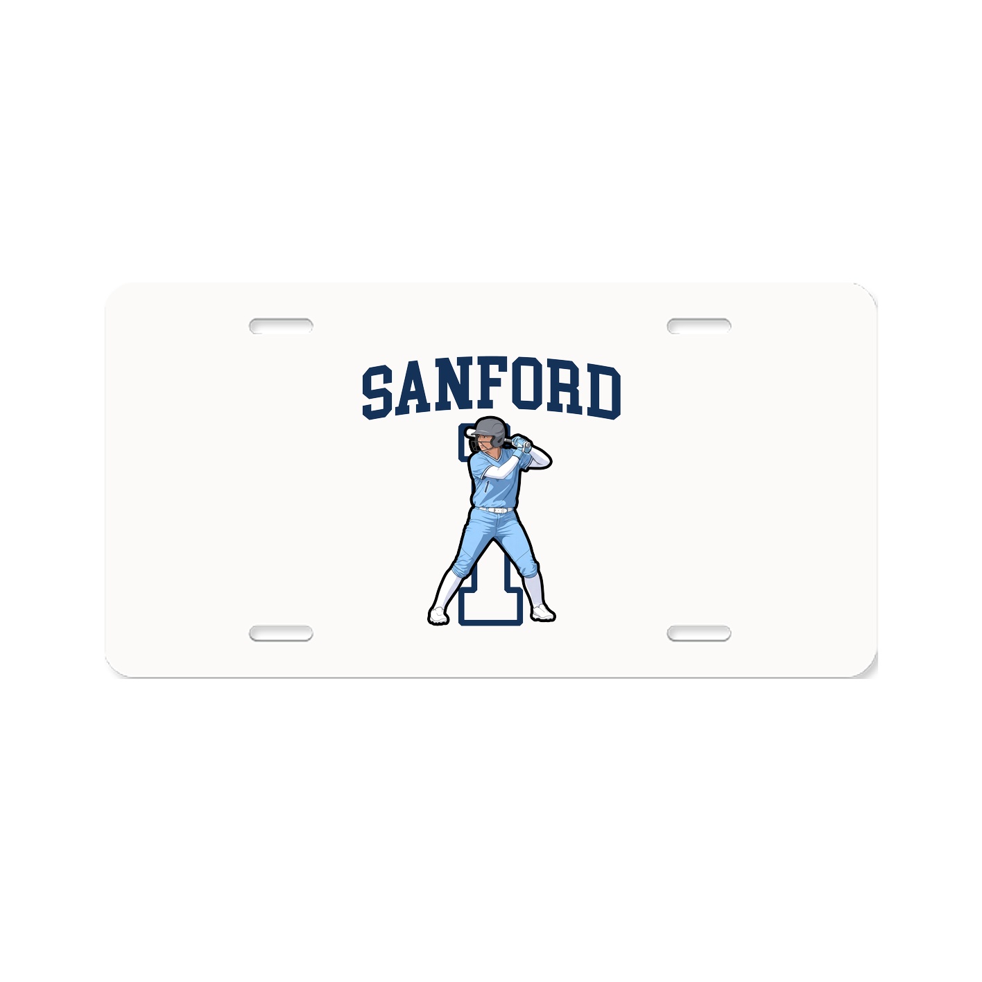 Aluminum License Plate