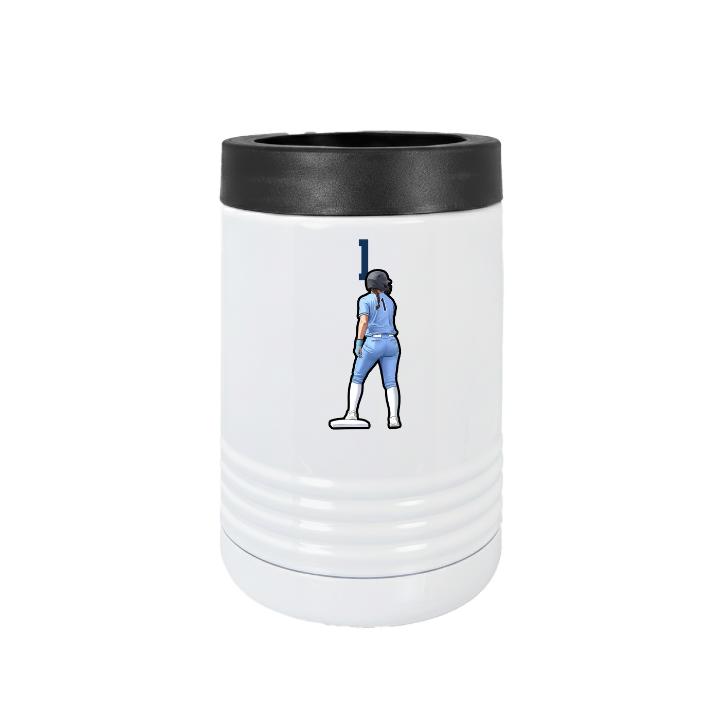 Beverage Holder — Number Top in White