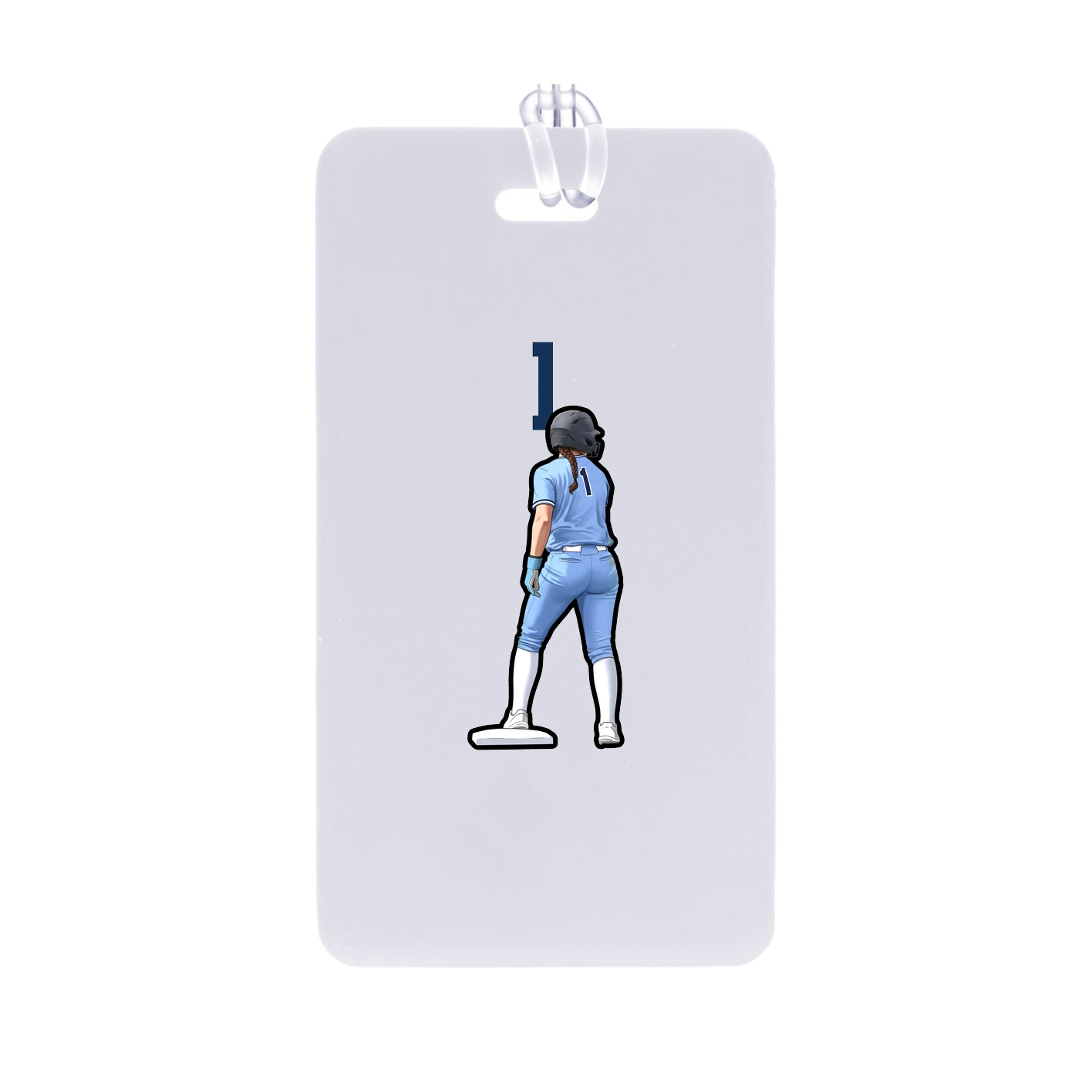 Bag Tag — Number Top in Classic