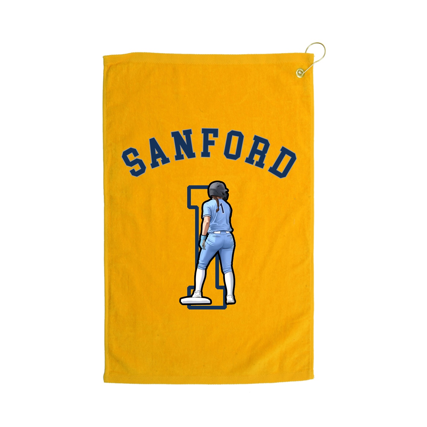 Golf Towel — Shirsey Arch in Gold