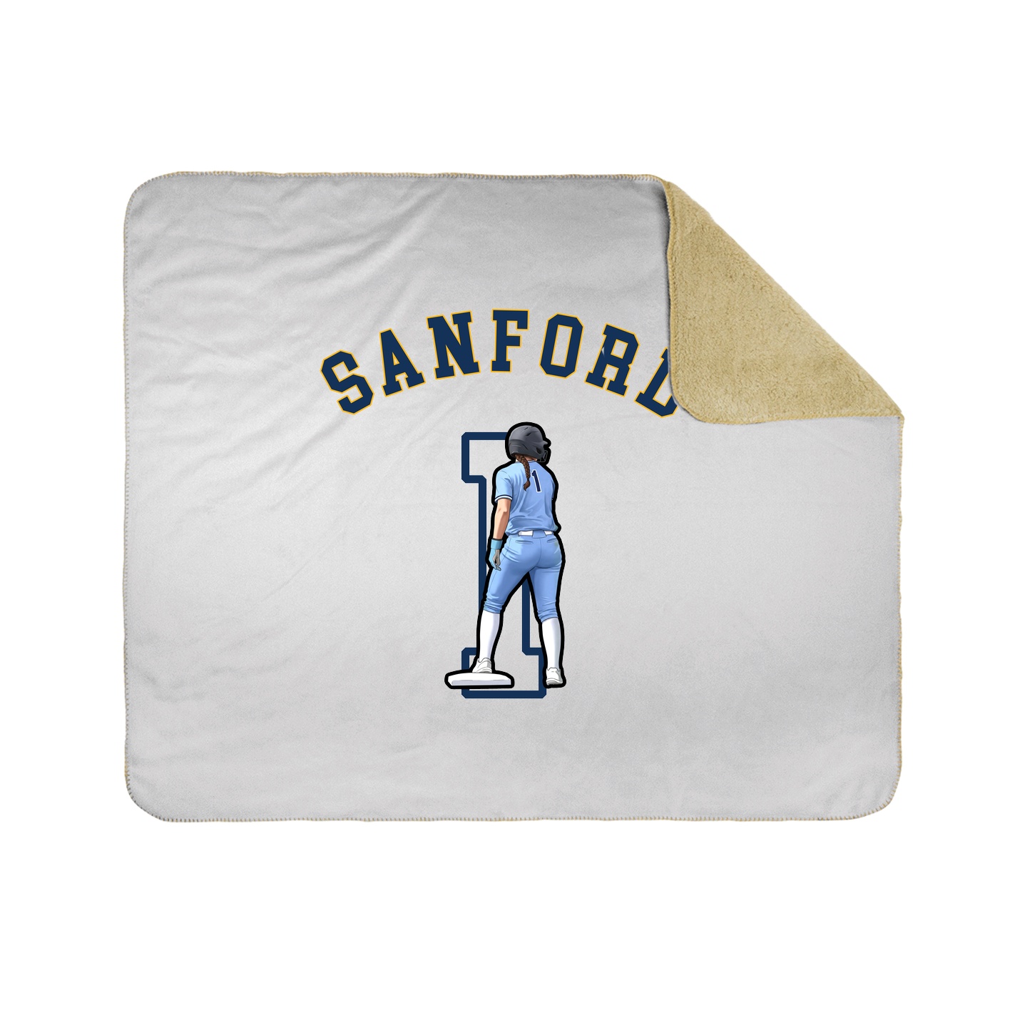 Throw Blanket — Shirsey Arch in White