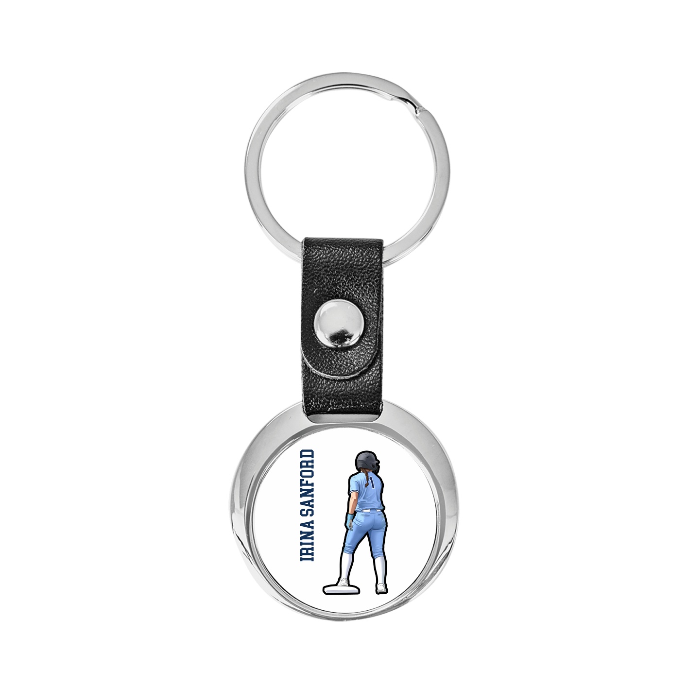 Key Chain — Name Vertical in Classic