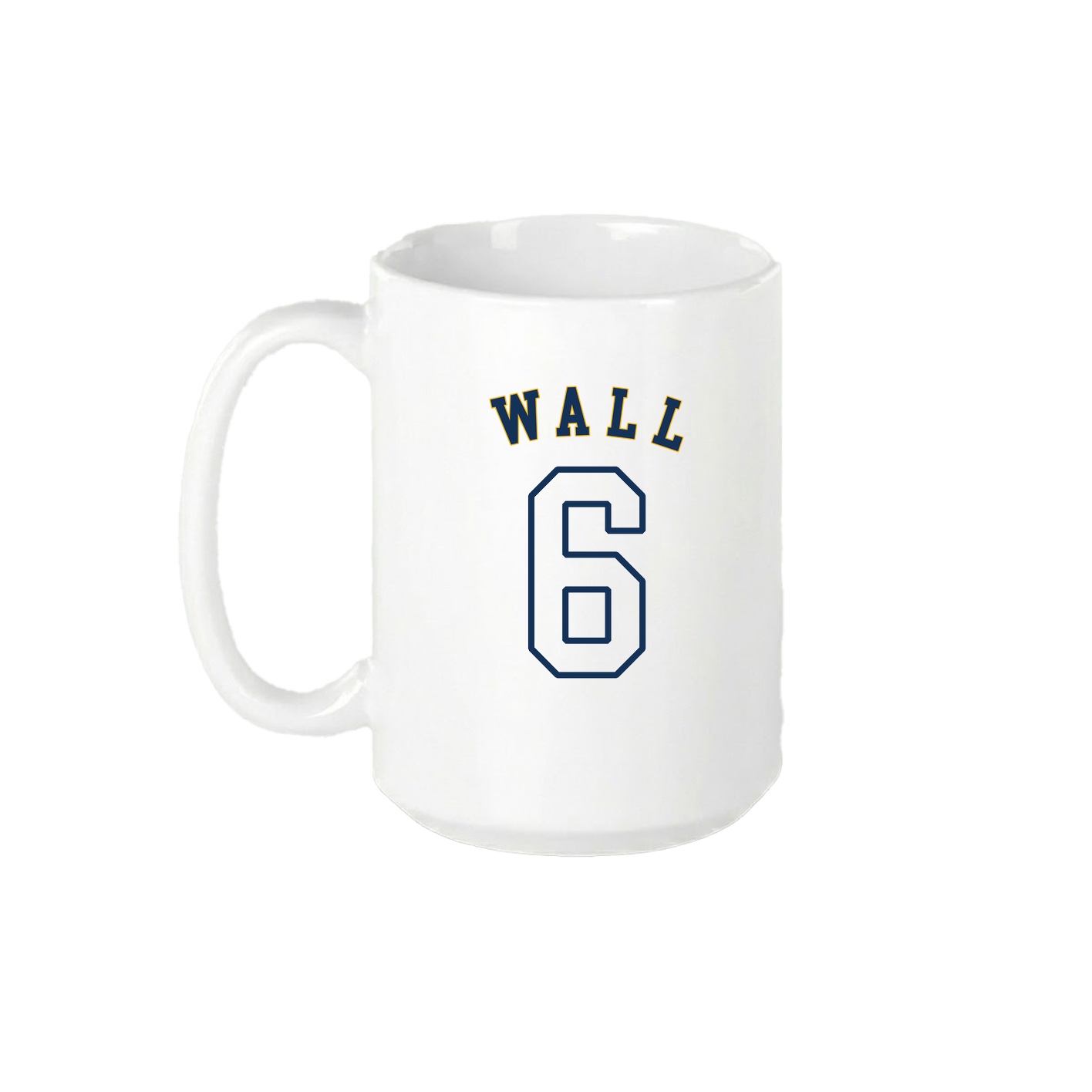 15oz Coffee Mug — Shirsey Arch in White