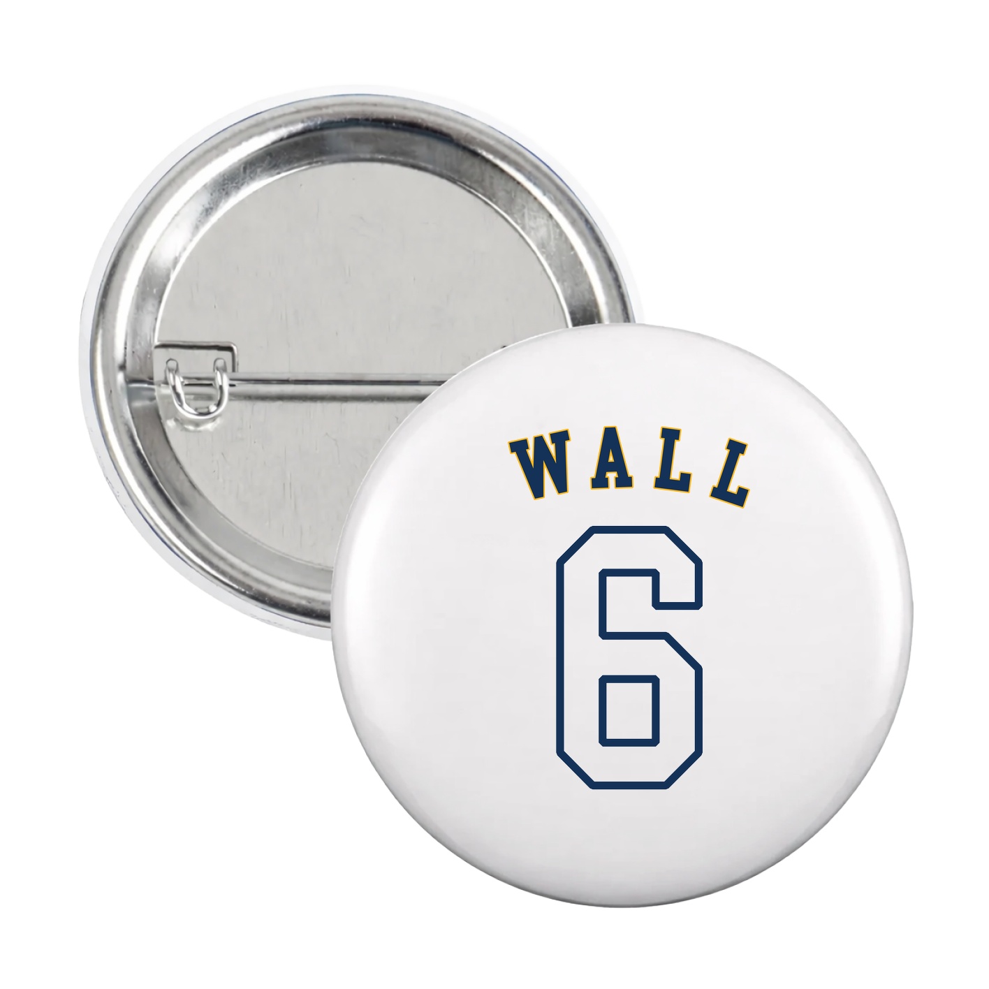 Game Day Button — Shirsey Arch in White
