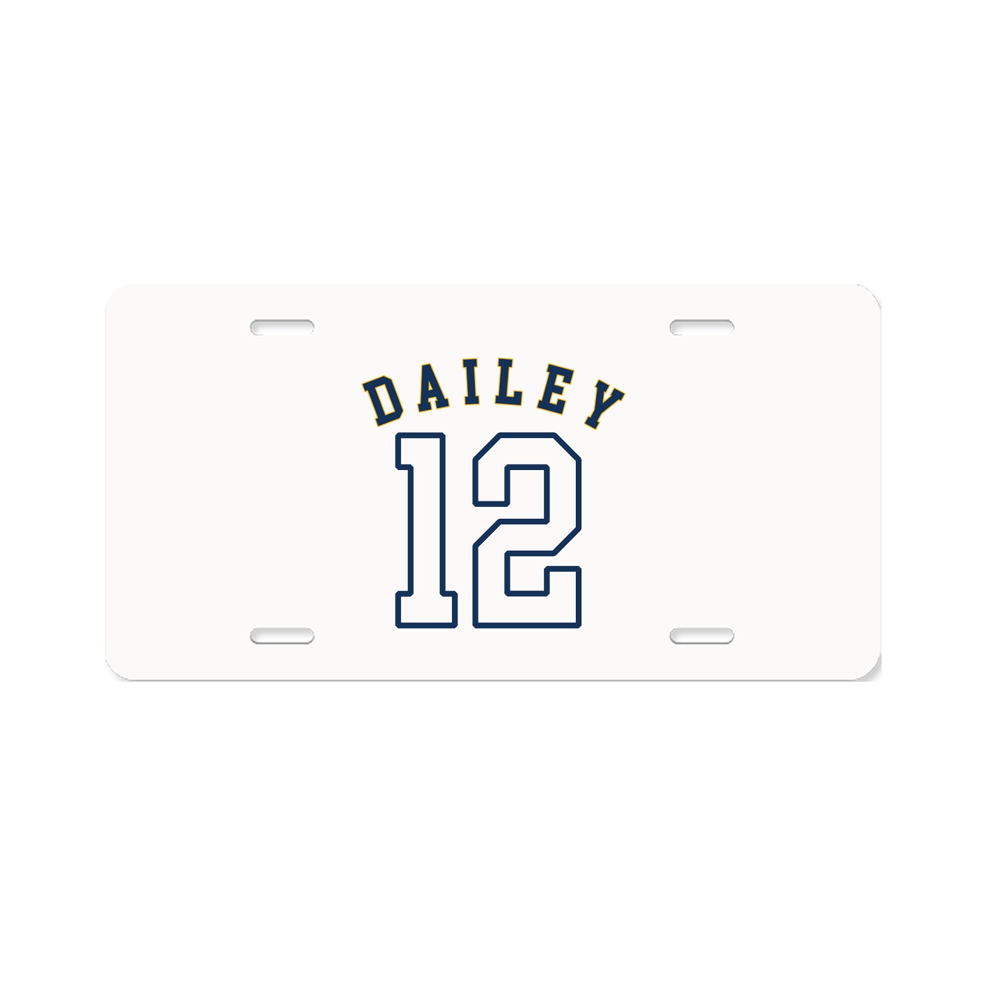 License Plate — Shirsey Arch in Classic