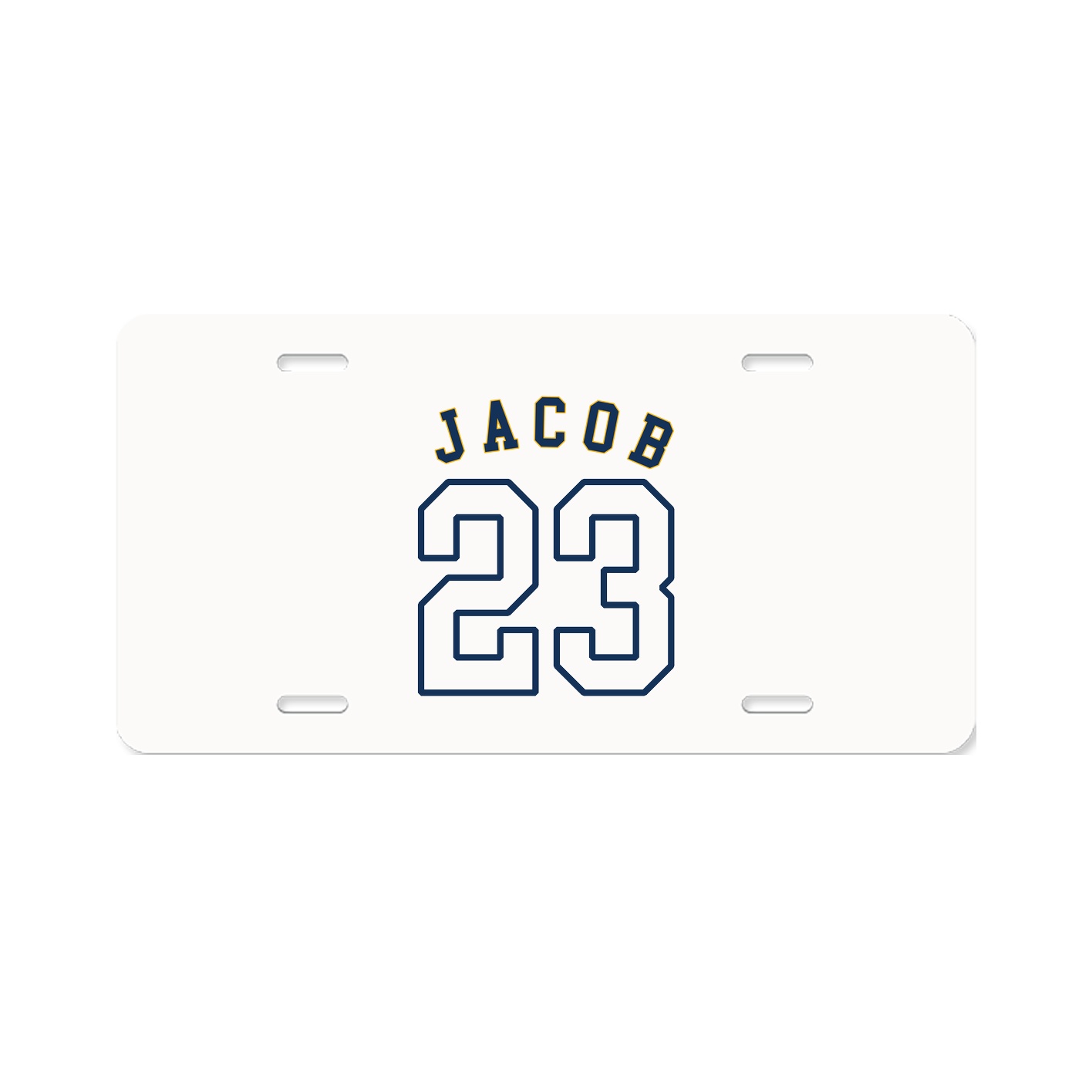 License Plate — Shirsey Arch in Classic
