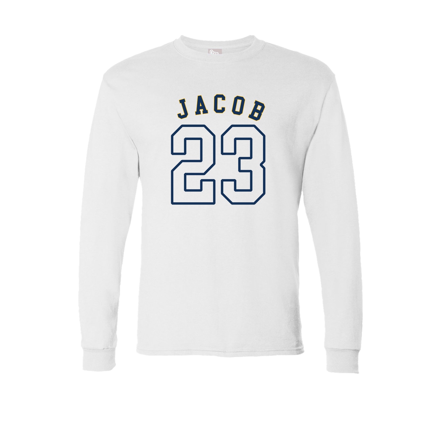 Long Sleeve Tee — Shirsey Arch in White
