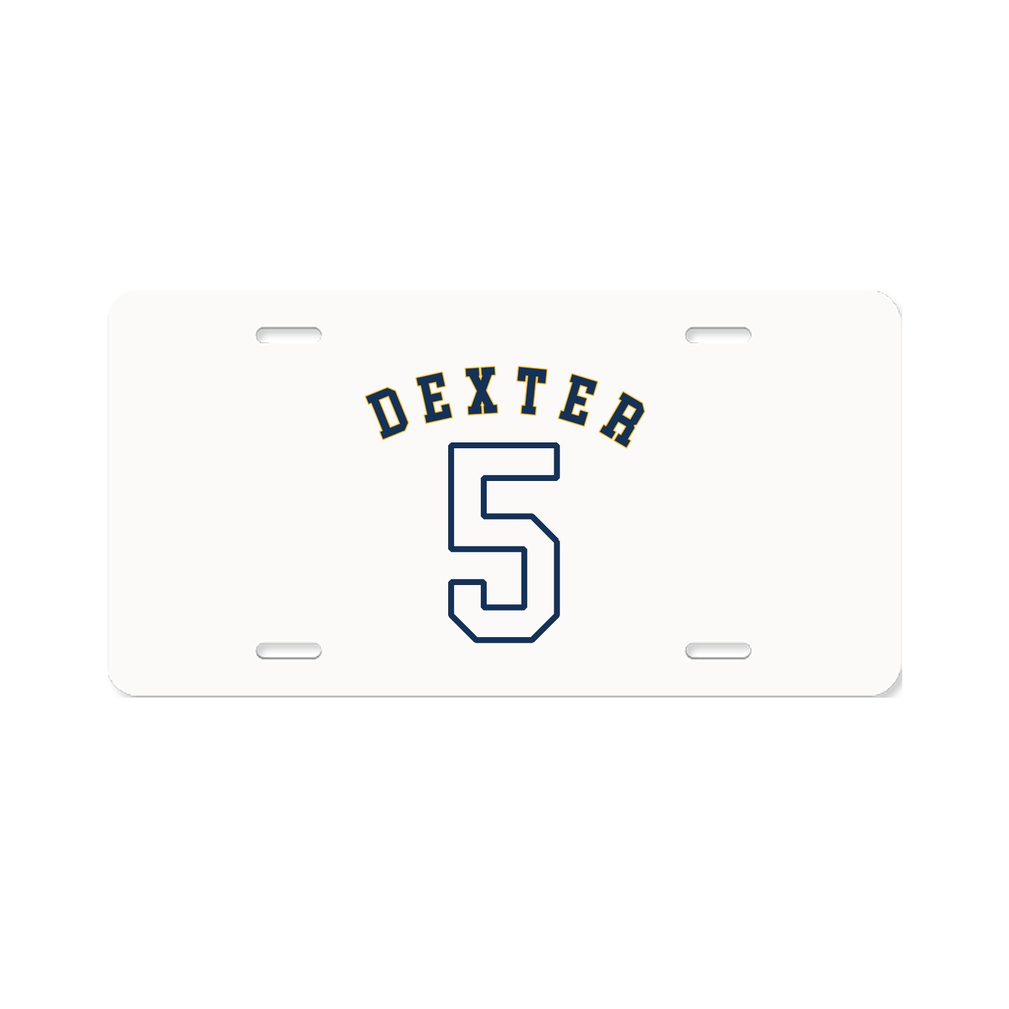 License Plate — Shirsey Arch in Classic