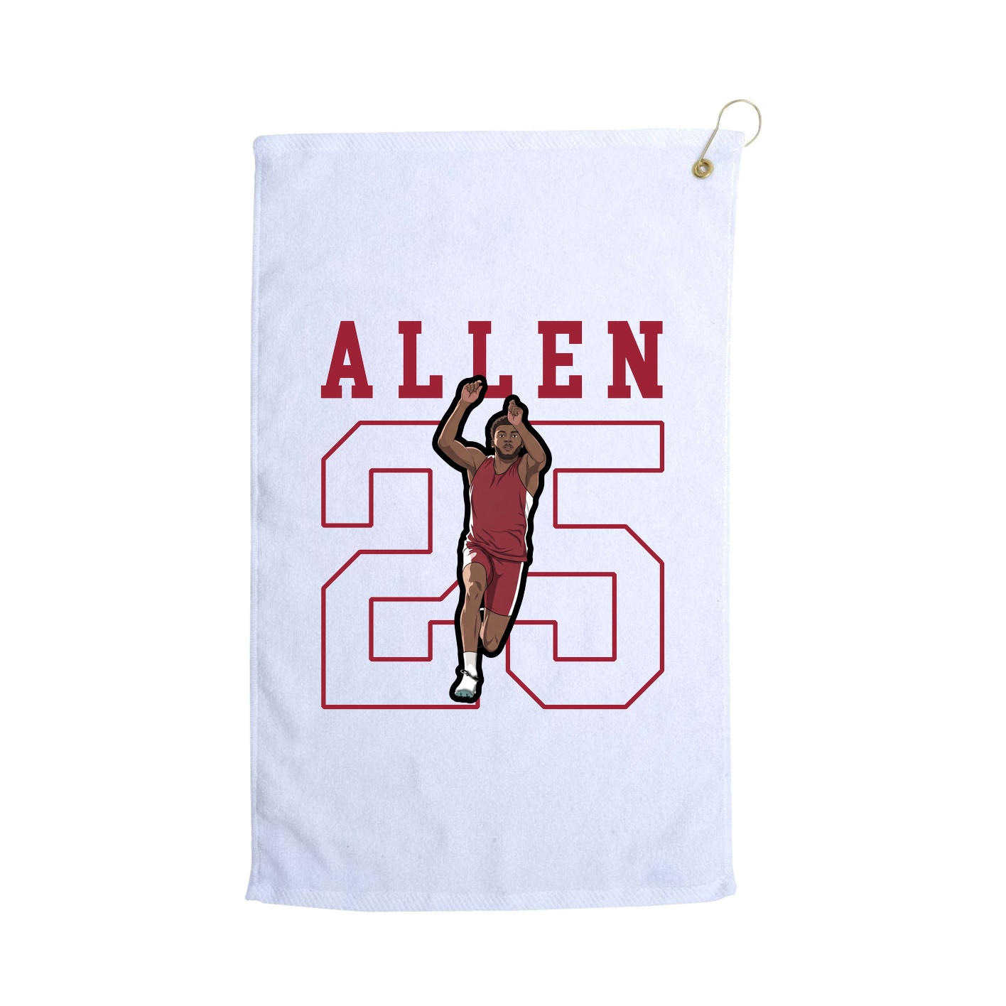 Golf Towel — Shirsey in White