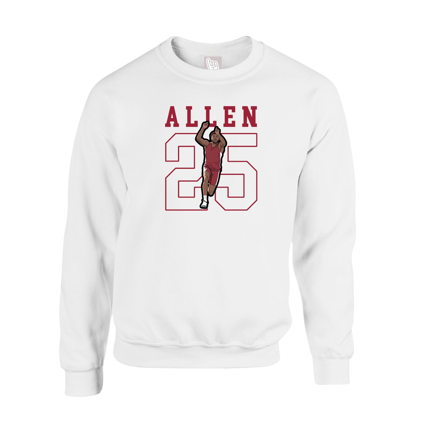 Fleece Crew — Shirsey in White