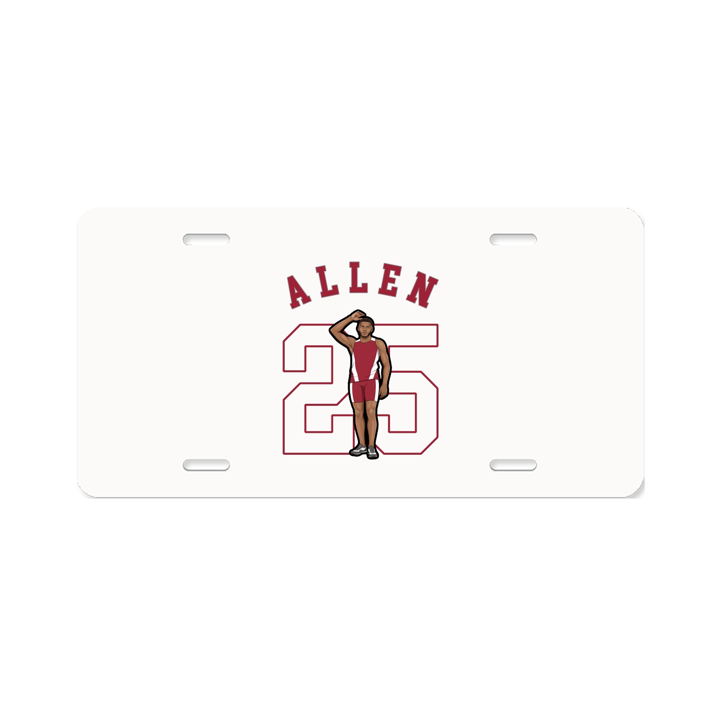 License Plate — Shirsey Arch in Classic
