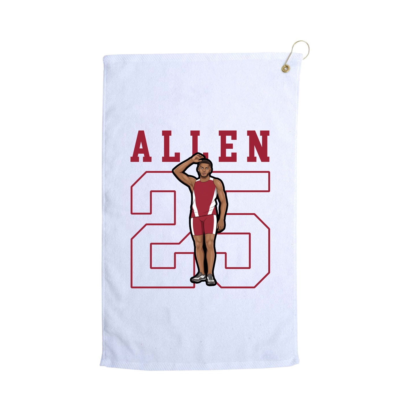 Terry Velour Golf Towel